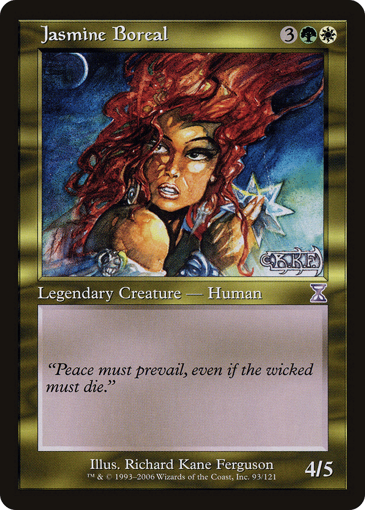 Jasmine Boreal — Time Spiral Timeshifted — Magic: The Gathering
