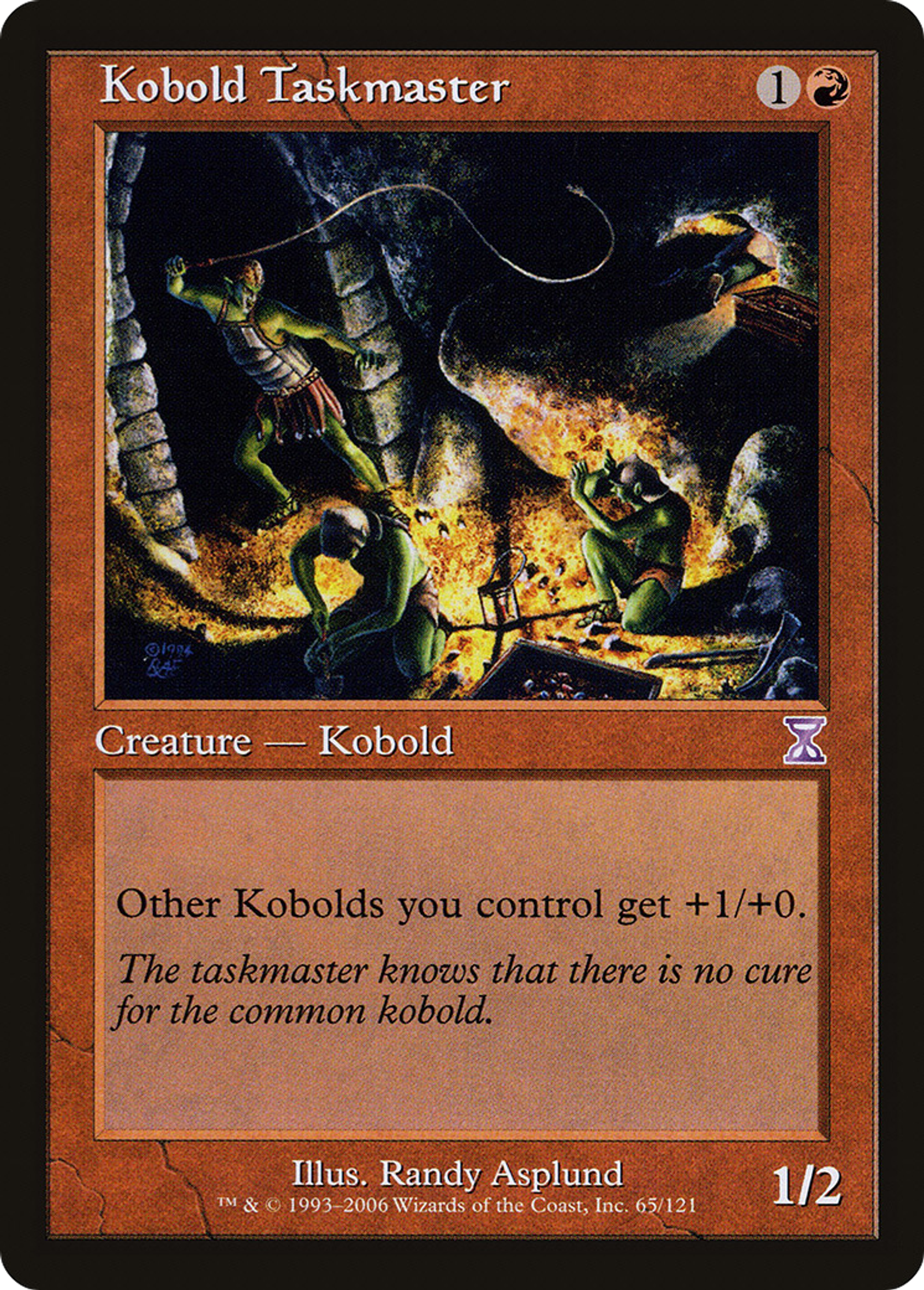 Kobold Taskmaster — Time Spiral Timeshifted — Magic: The Gathering
