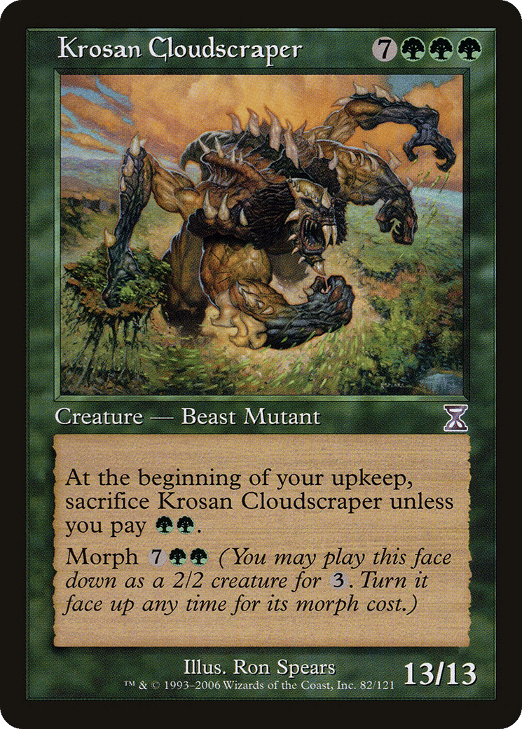 Krosan Cloudscraper — Time Spiral Timeshifted — Magic: The Gathering