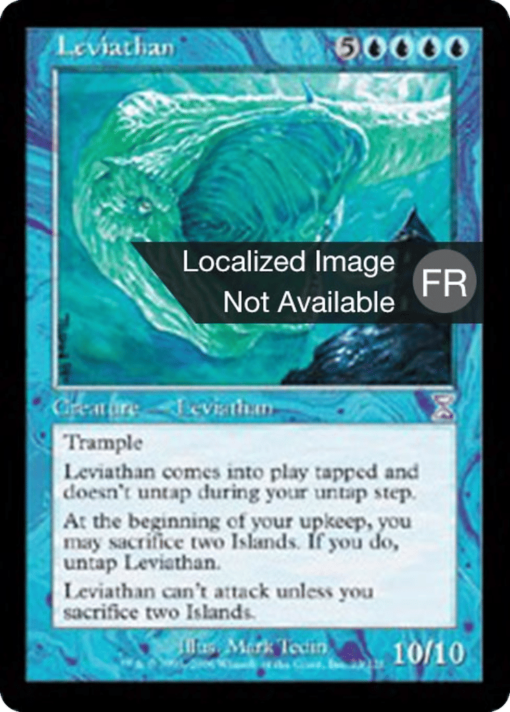 Léviathan — Time Spiral Timeshifted — Magic: The Gathering