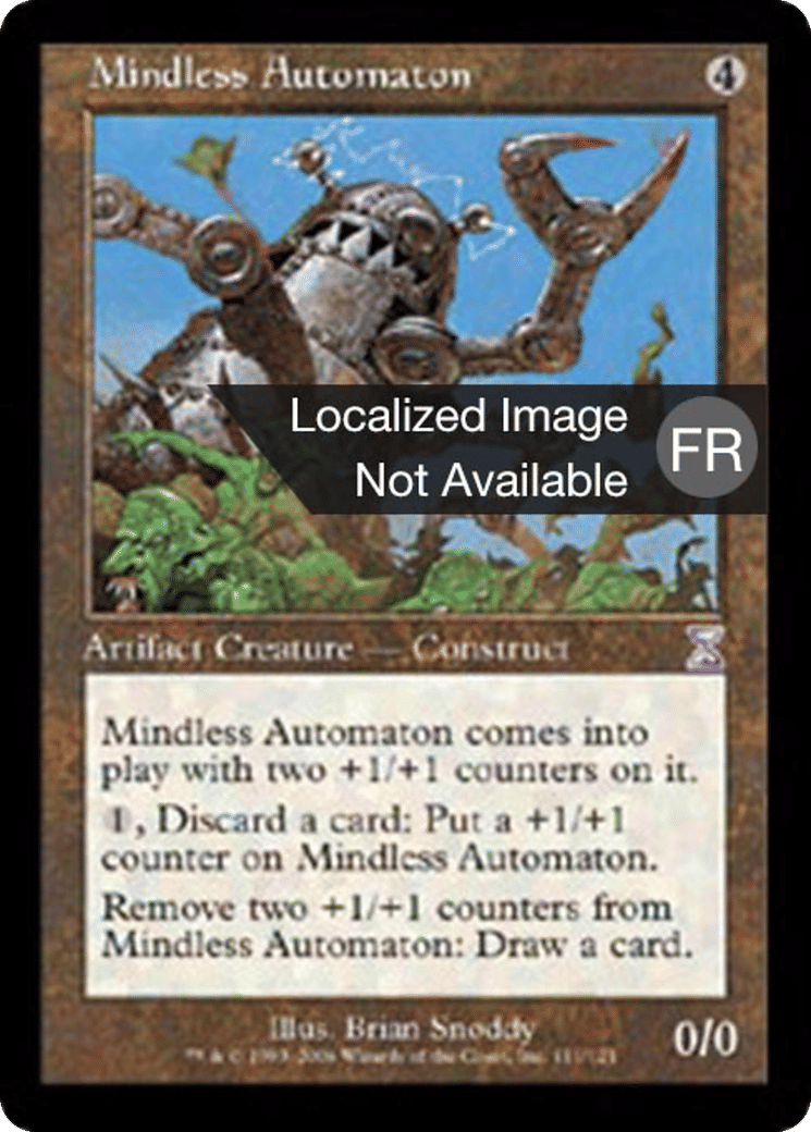 Automate abruti — Time Spiral Timeshifted — Magic: The Gathering