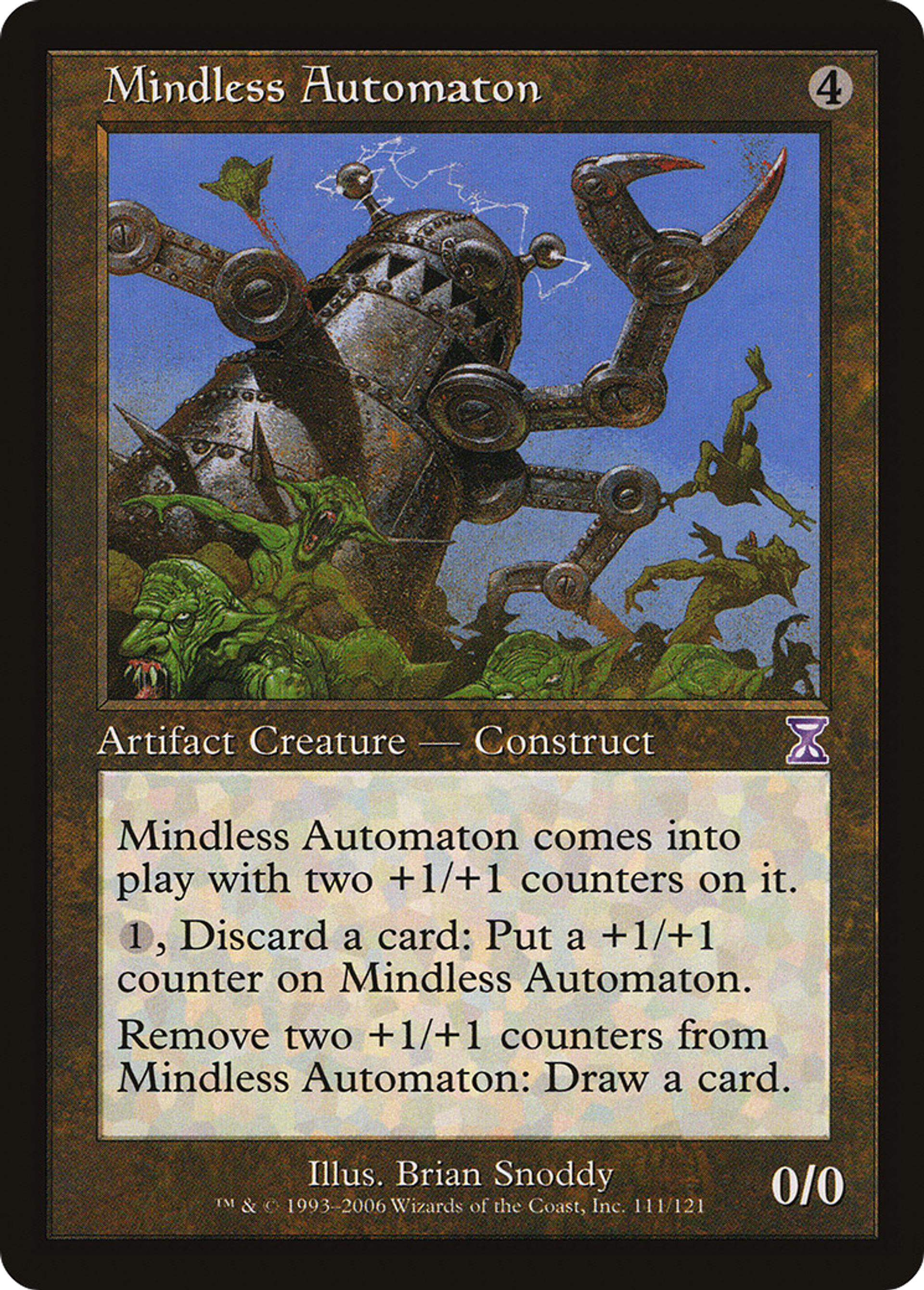 Automate abruti — Time Spiral Timeshifted — Magic: The Gathering
