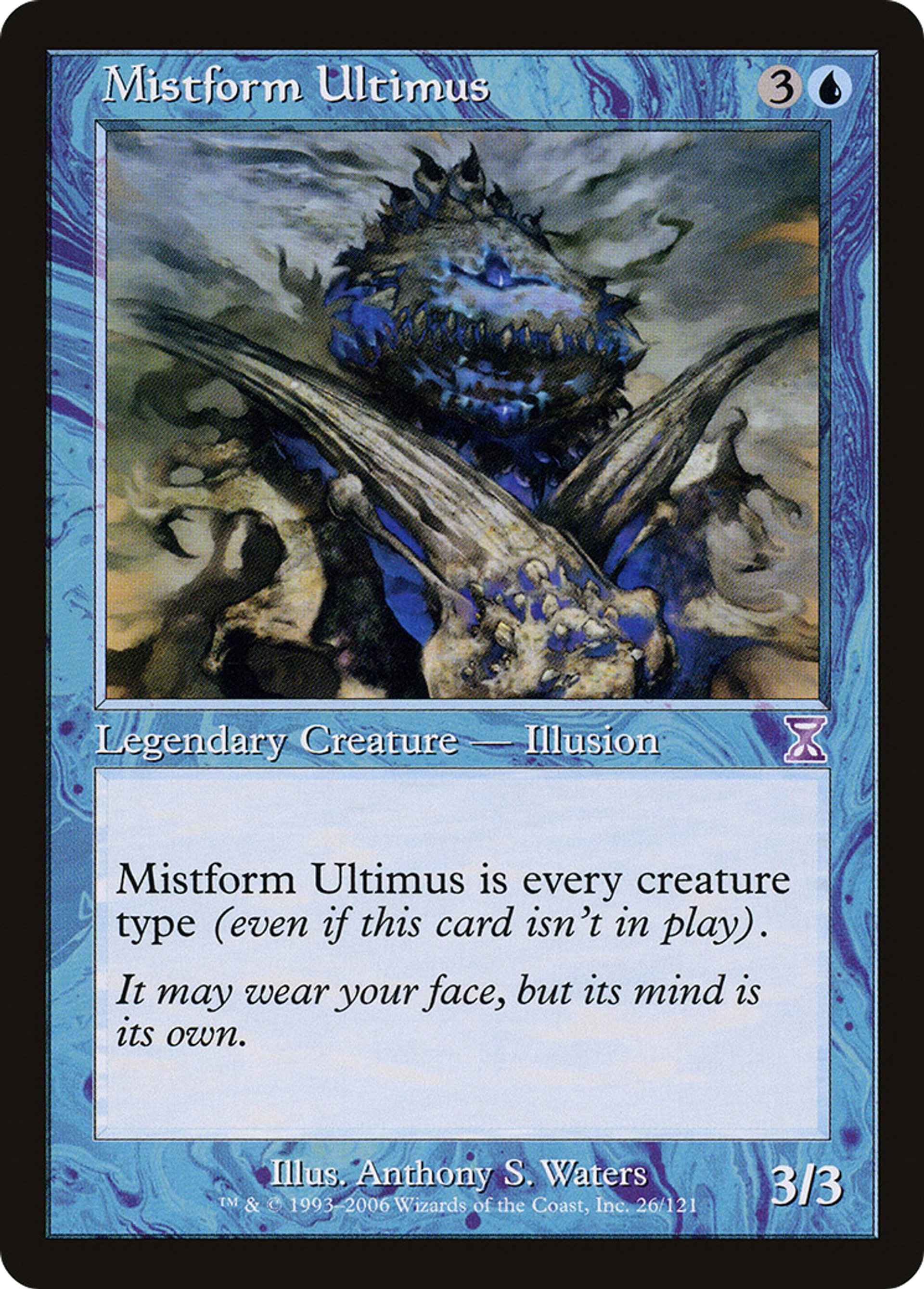 Mistform Ultimus — Time Spiral Timeshifted — Magic: The Gathering