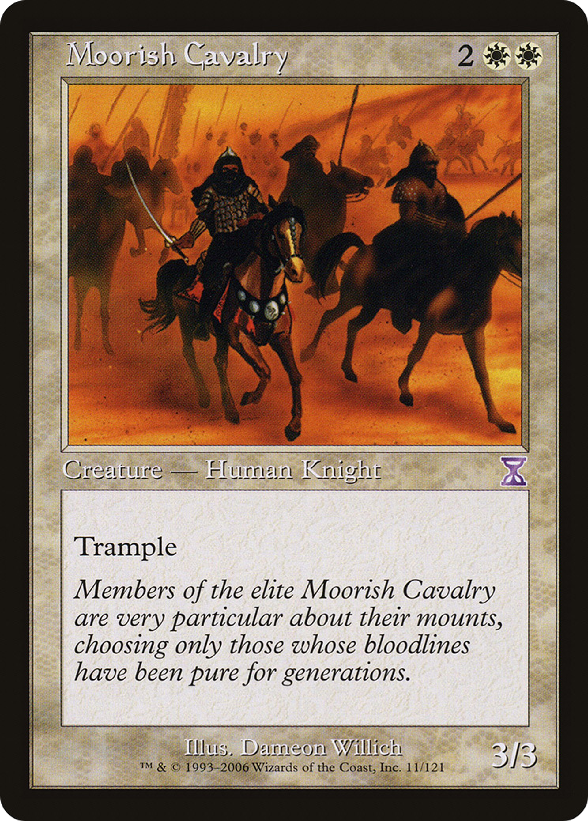 Moorish Cavalry — Time Spiral Timeshifted — Magic: The Gathering