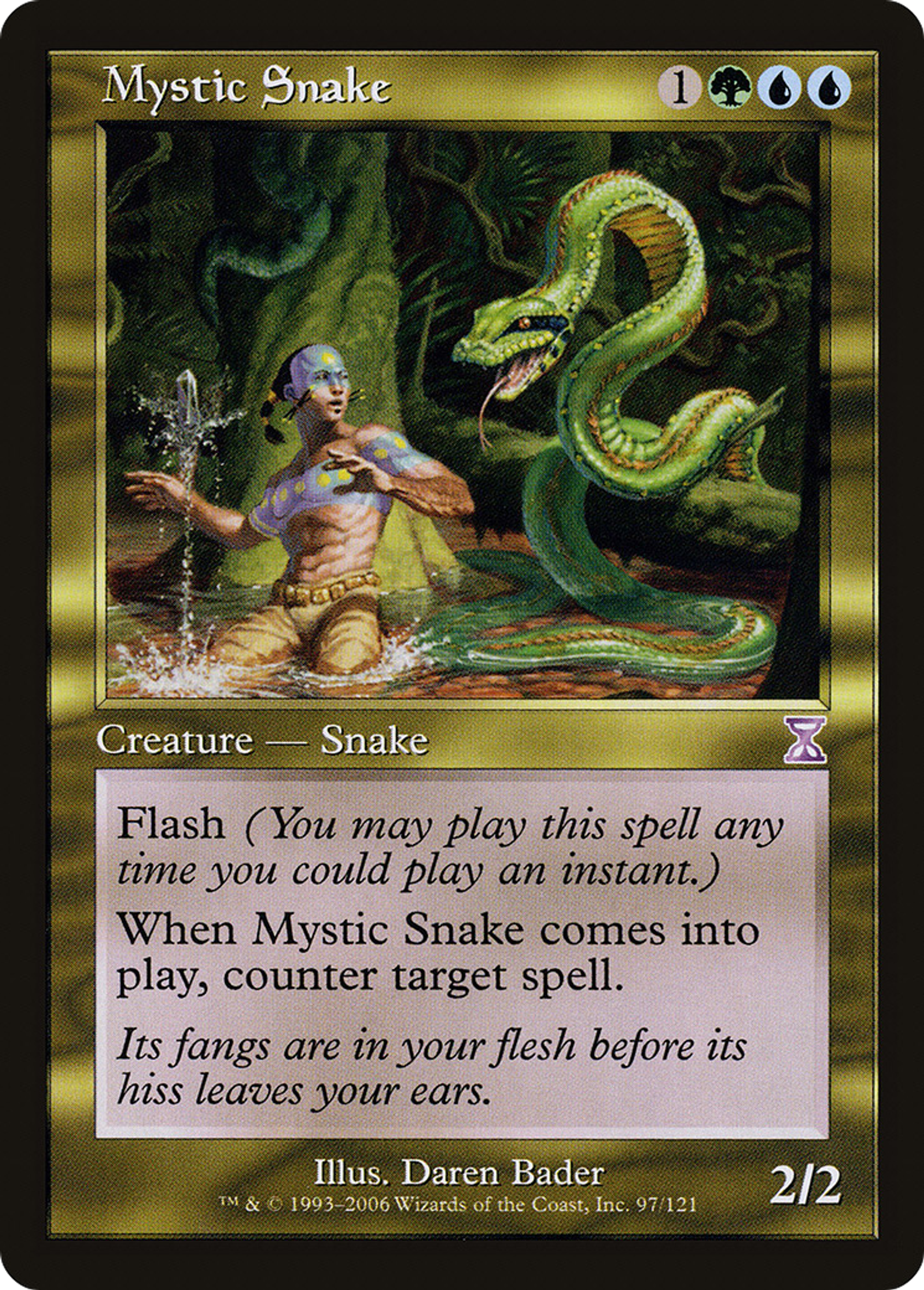 Mystic Snake — Time Spiral Timeshifted — Magic: The Gathering