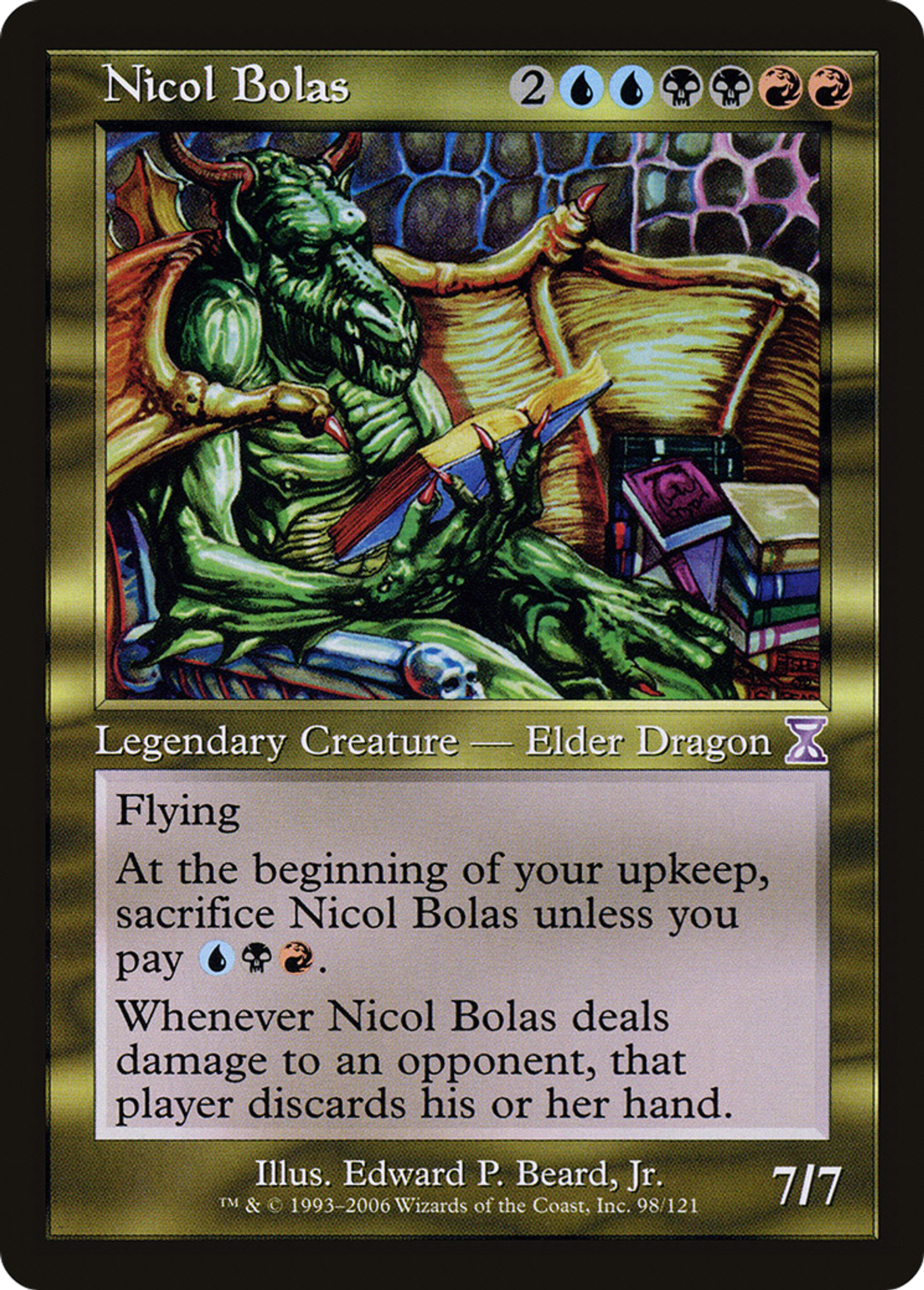 Nicol Bolas — Time Spiral Timeshifted — Magic: The Gathering