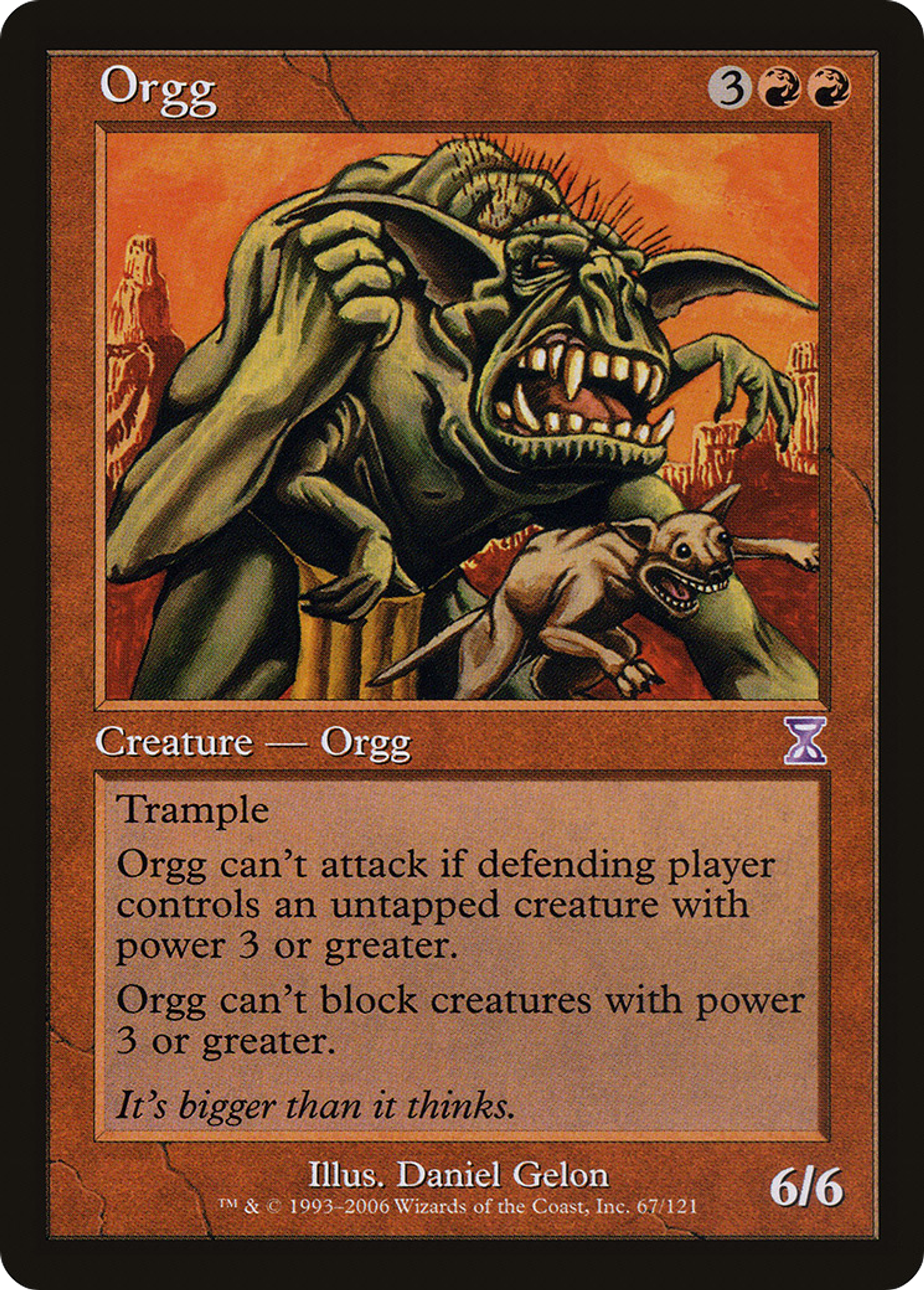 Orgg — Time Spiral Timeshifted — Magic: The Gathering