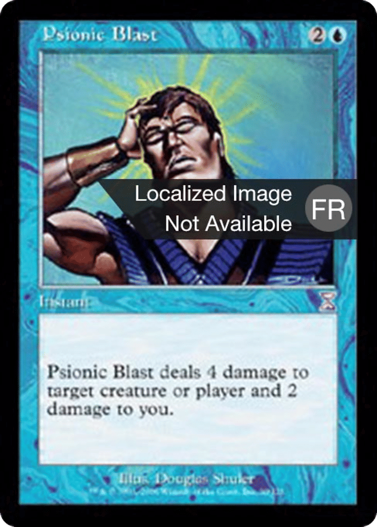 Salve psionique — Time Spiral Timeshifted — Magic: The Gathering