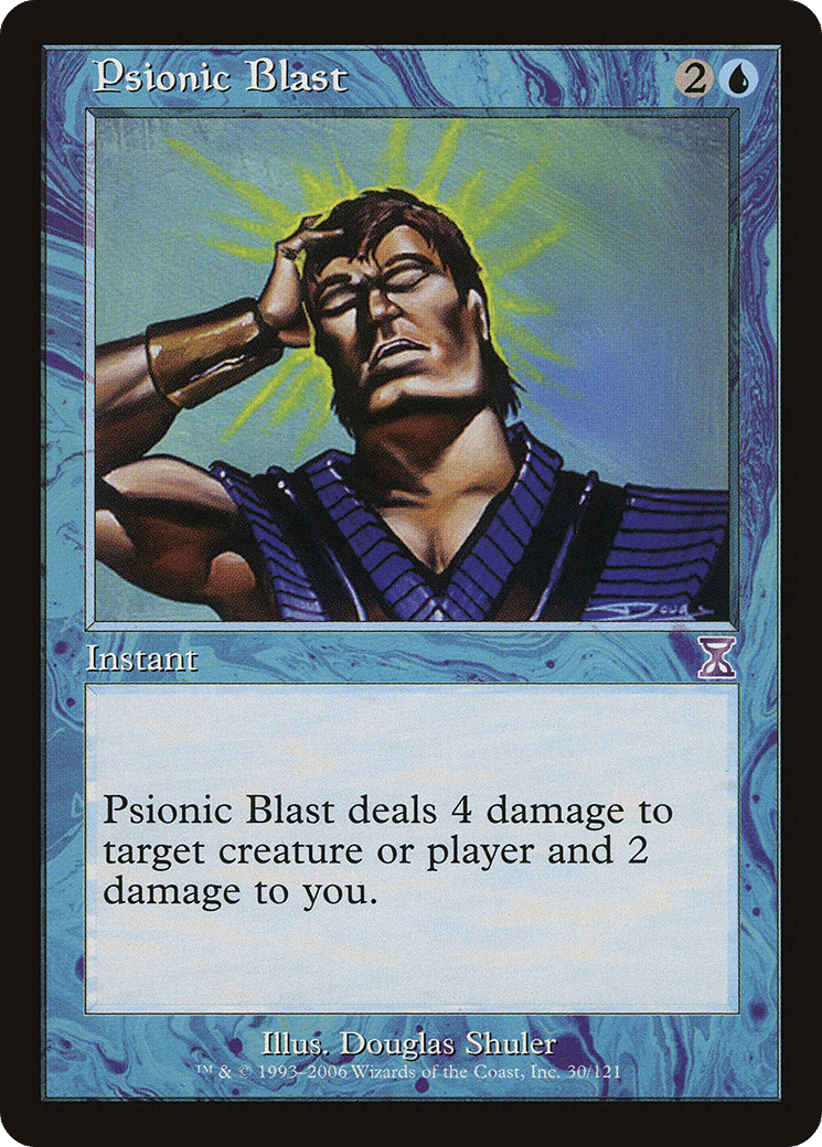 Psionic Blast — Time Spiral Timeshifted — Magic: The Gathering