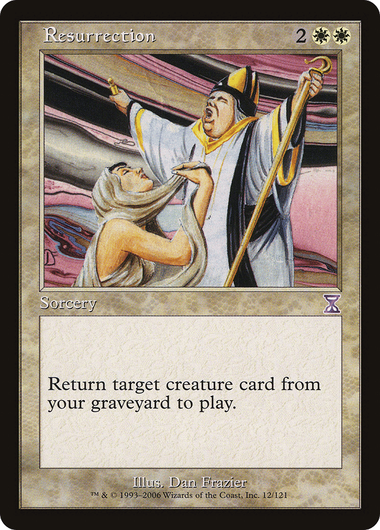 Resurrection — Time Spiral Timeshifted — Magic: The Gathering