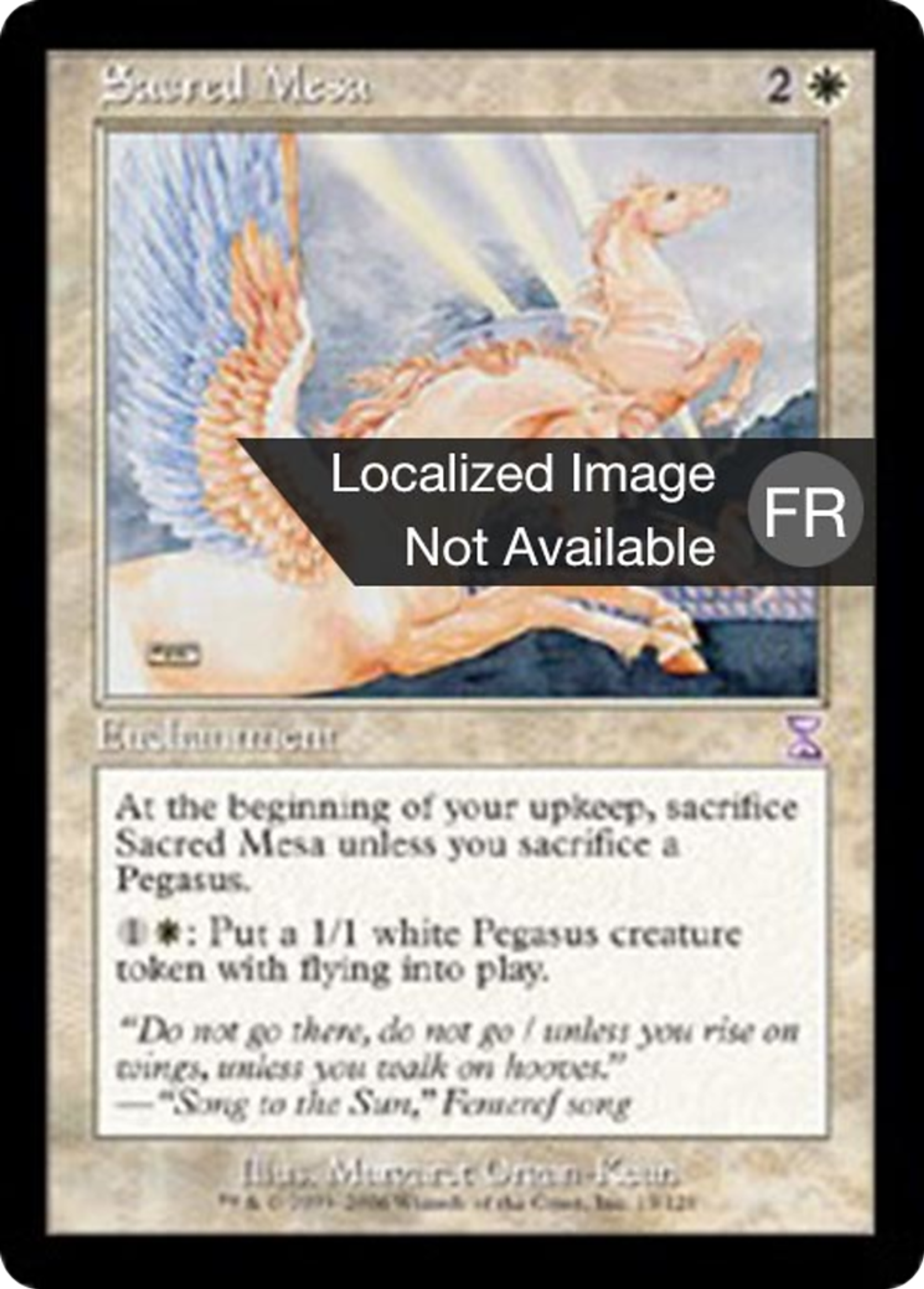 Mesa sacrée — Time Spiral Timeshifted — Magic: The Gathering