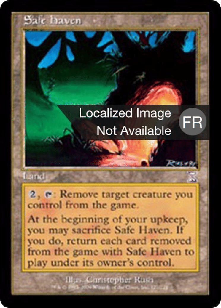 Havre de paix — Time Spiral Timeshifted — Magic: The Gathering