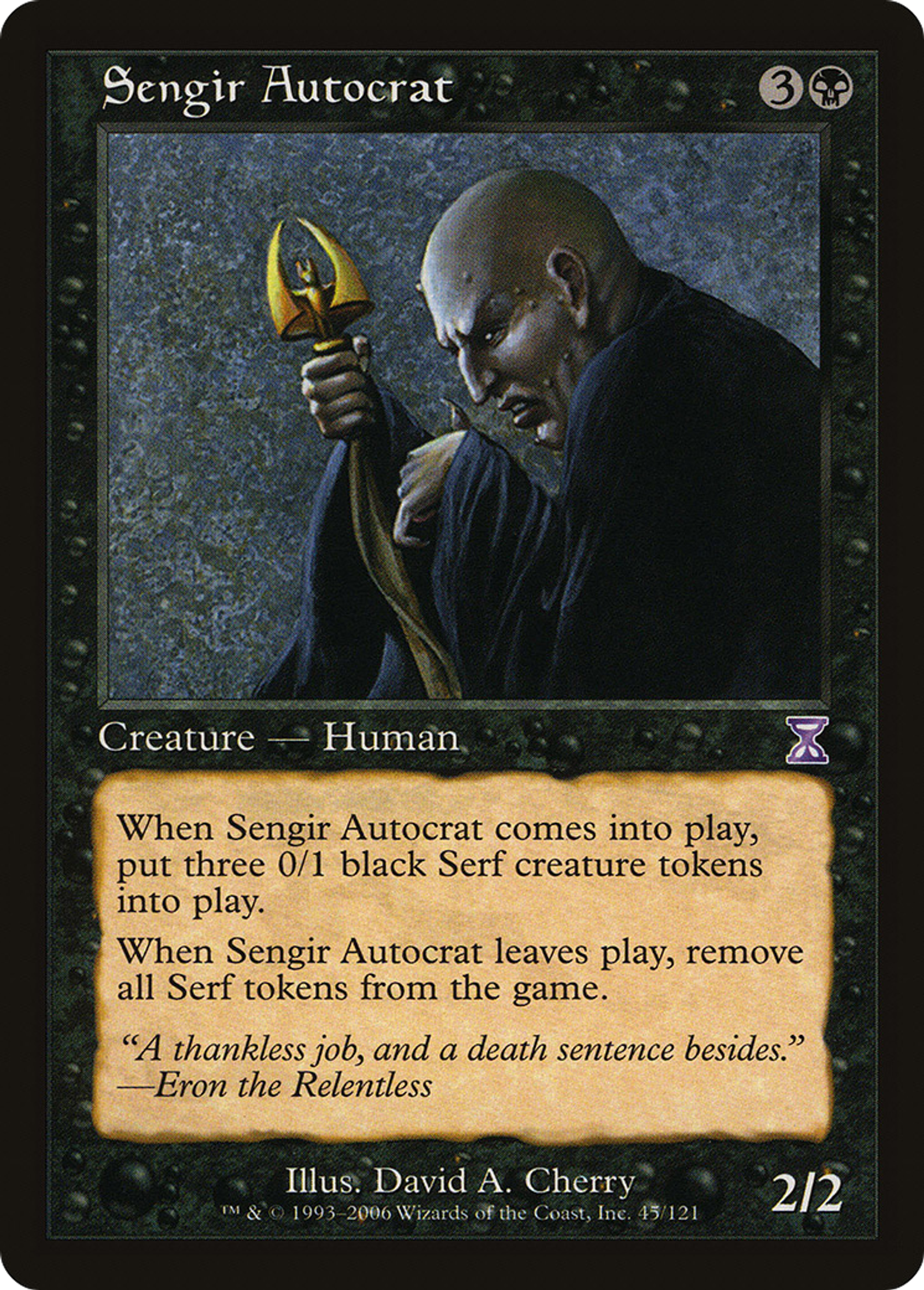 Sengir Autocrat — Time Spiral Timeshifted — Magic: The Gathering