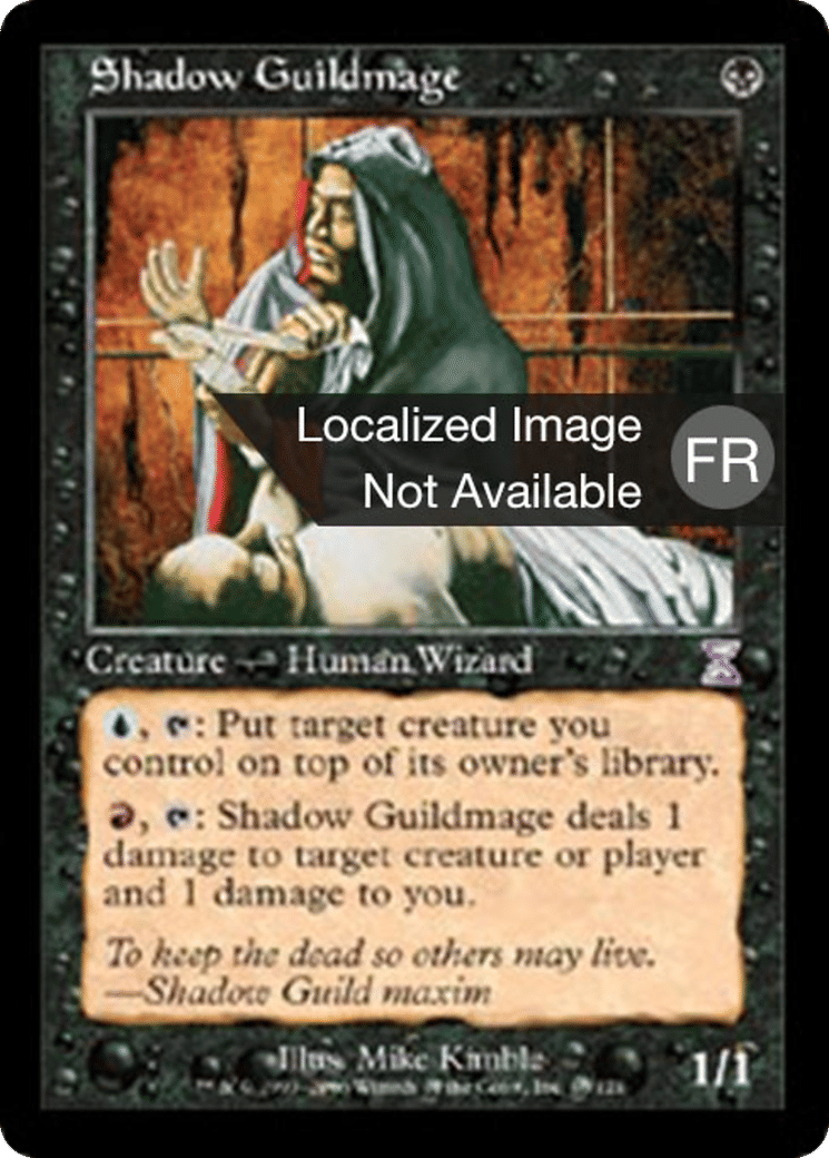 Ghildmage des Ombres — Time Spiral Timeshifted — Magic: The Gathering