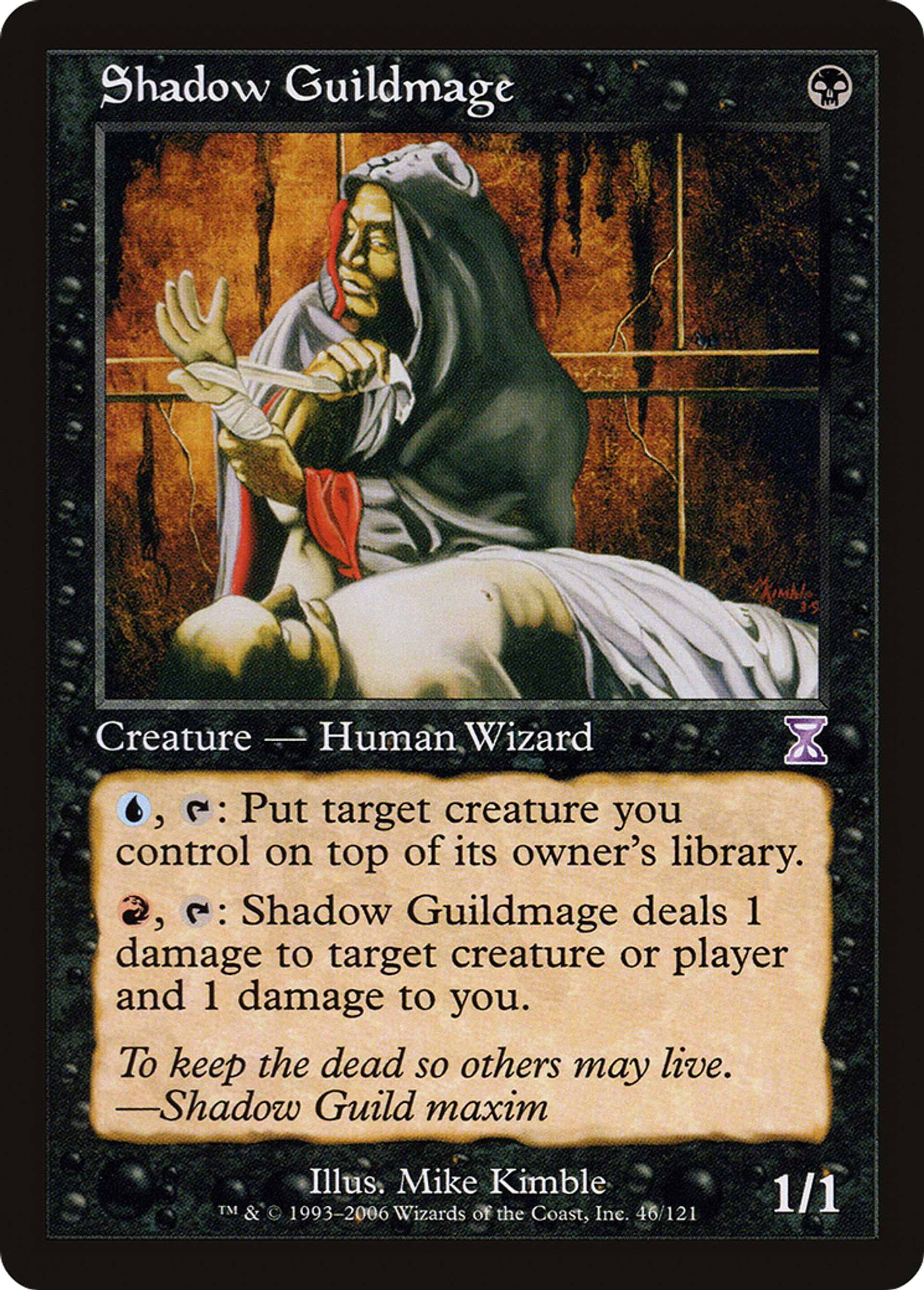 Shadow Guildmage — Time Spiral Timeshifted — Magic: The Gathering
