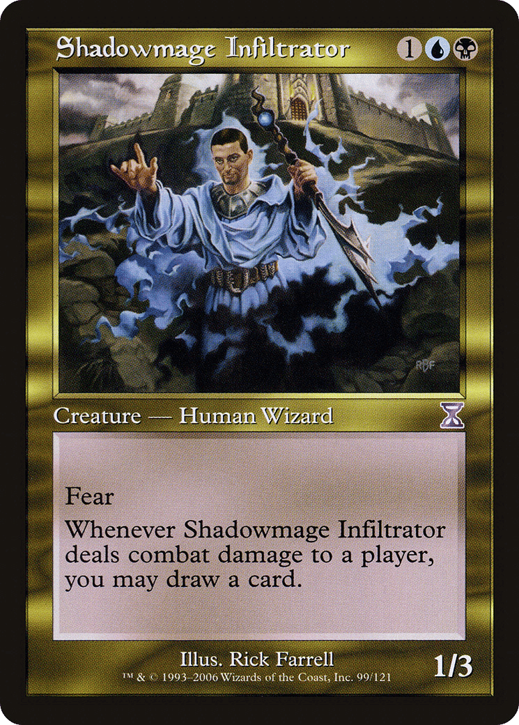 Shadowmage Infiltrator — Time Spiral Timeshifted — Magic: The Gathering