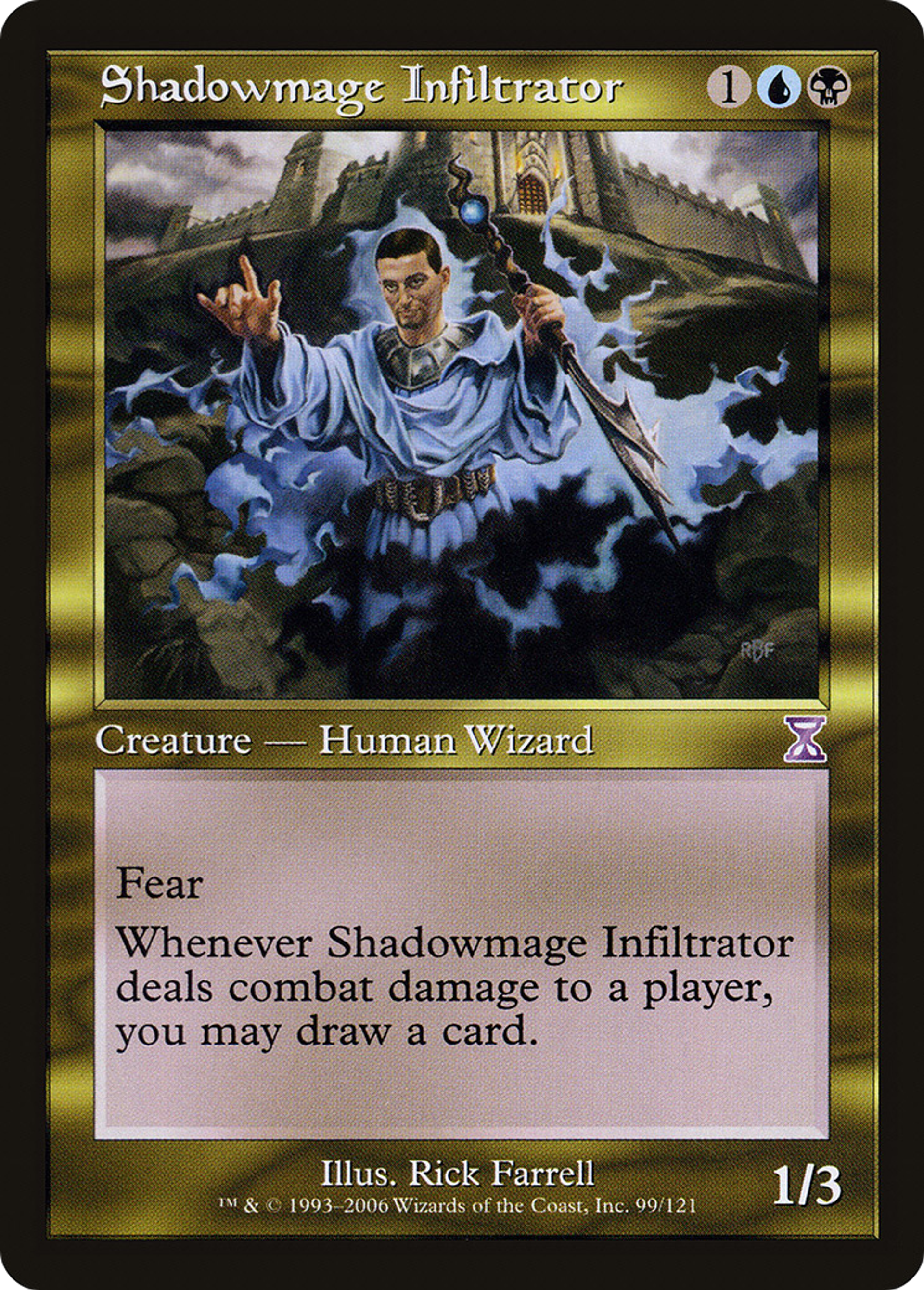 Shadowmage Infiltrator — Time Spiral Timeshifted — Magic: The Gathering