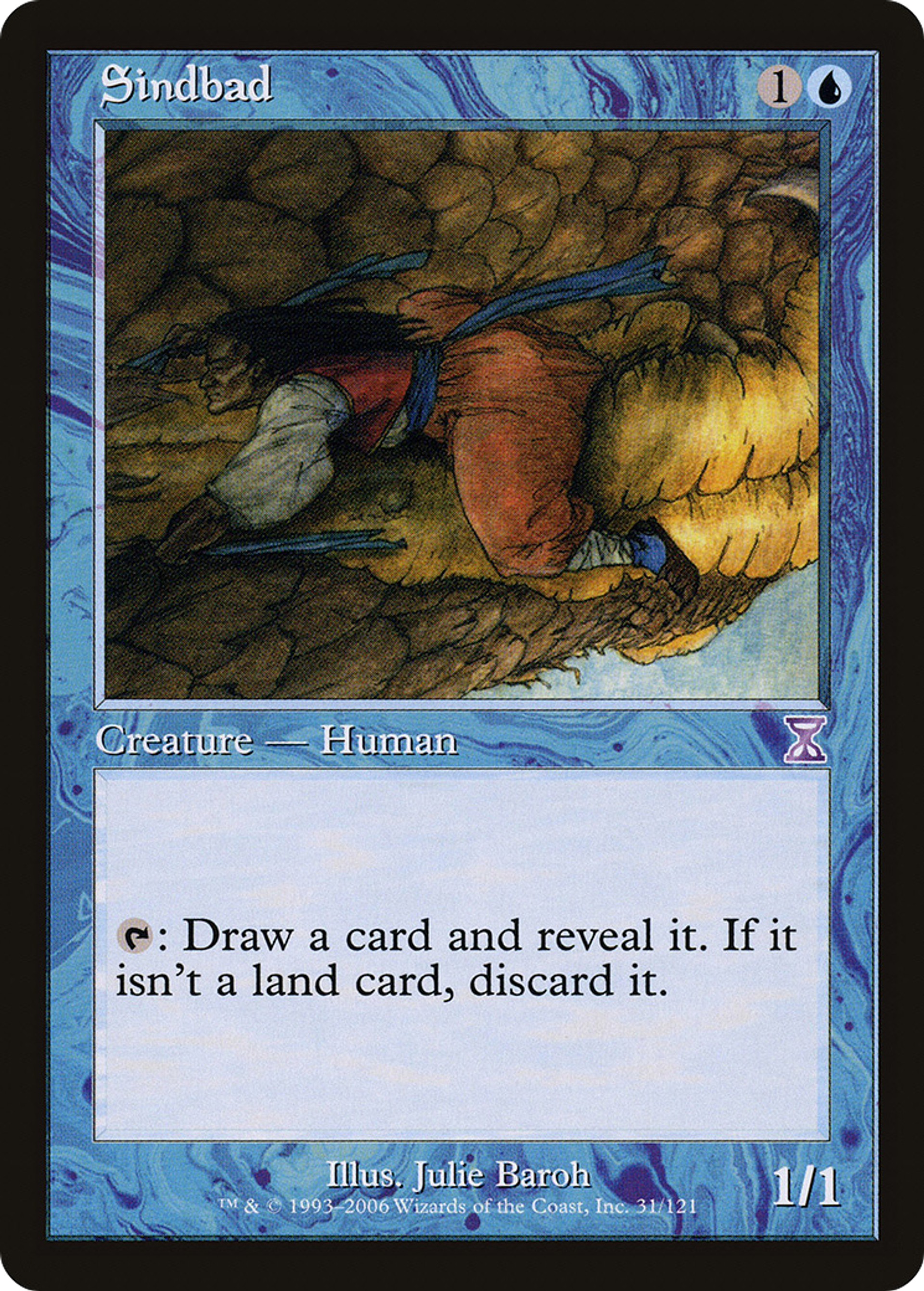 Sindbad — Time Spiral Timeshifted — Magic: The Gathering