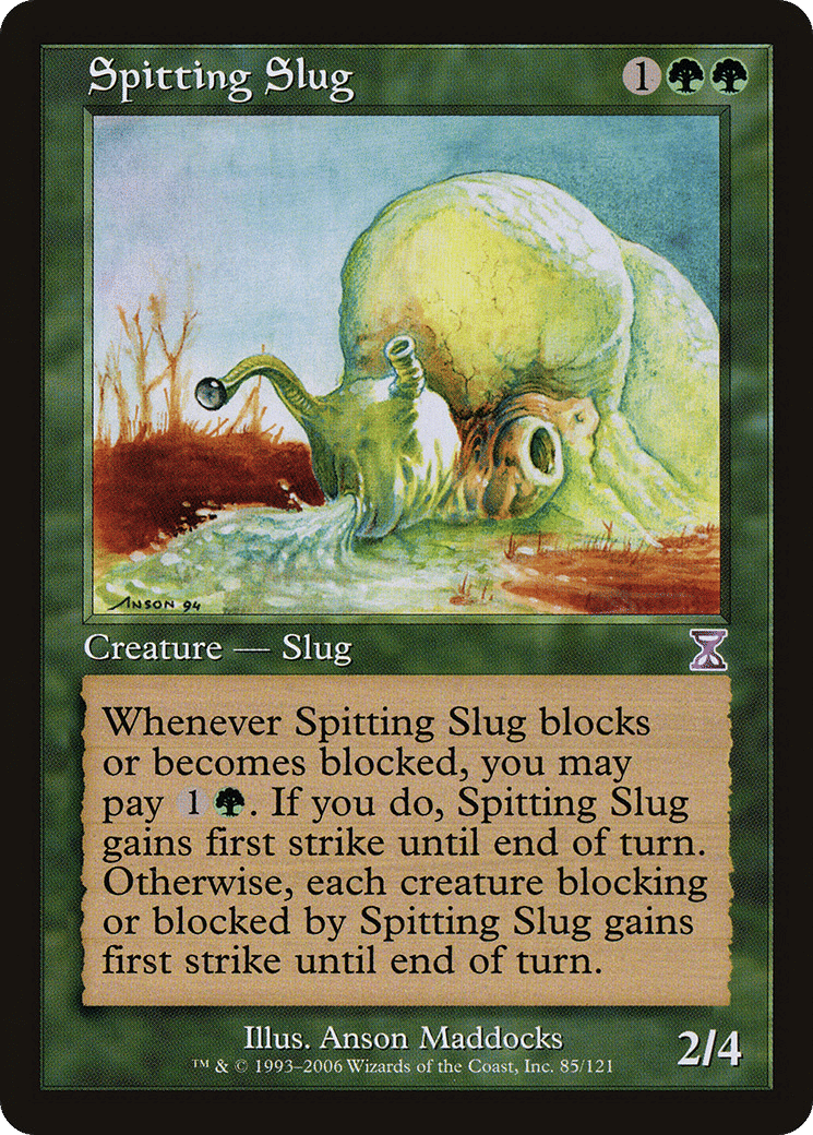 Spitting Slug — Time Spiral Timeshifted — Magic: The Gathering