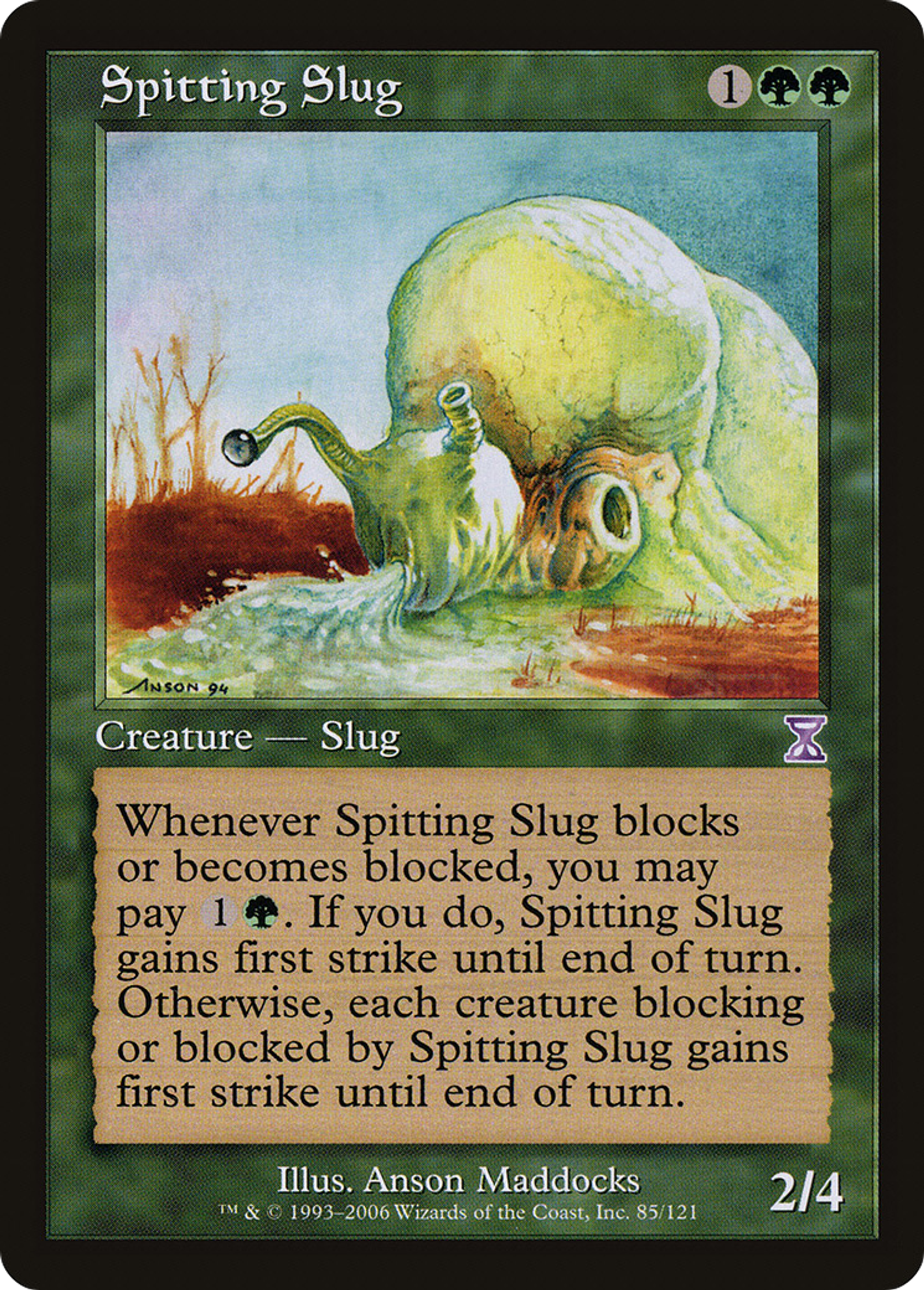 Spitting Slug — Time Spiral Timeshifted — Magic: The Gathering
