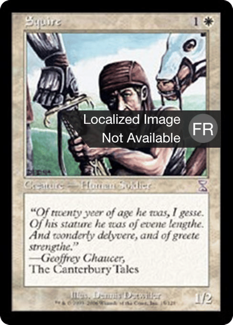 Écuyer — Time Spiral Timeshifted — Magic: The Gathering