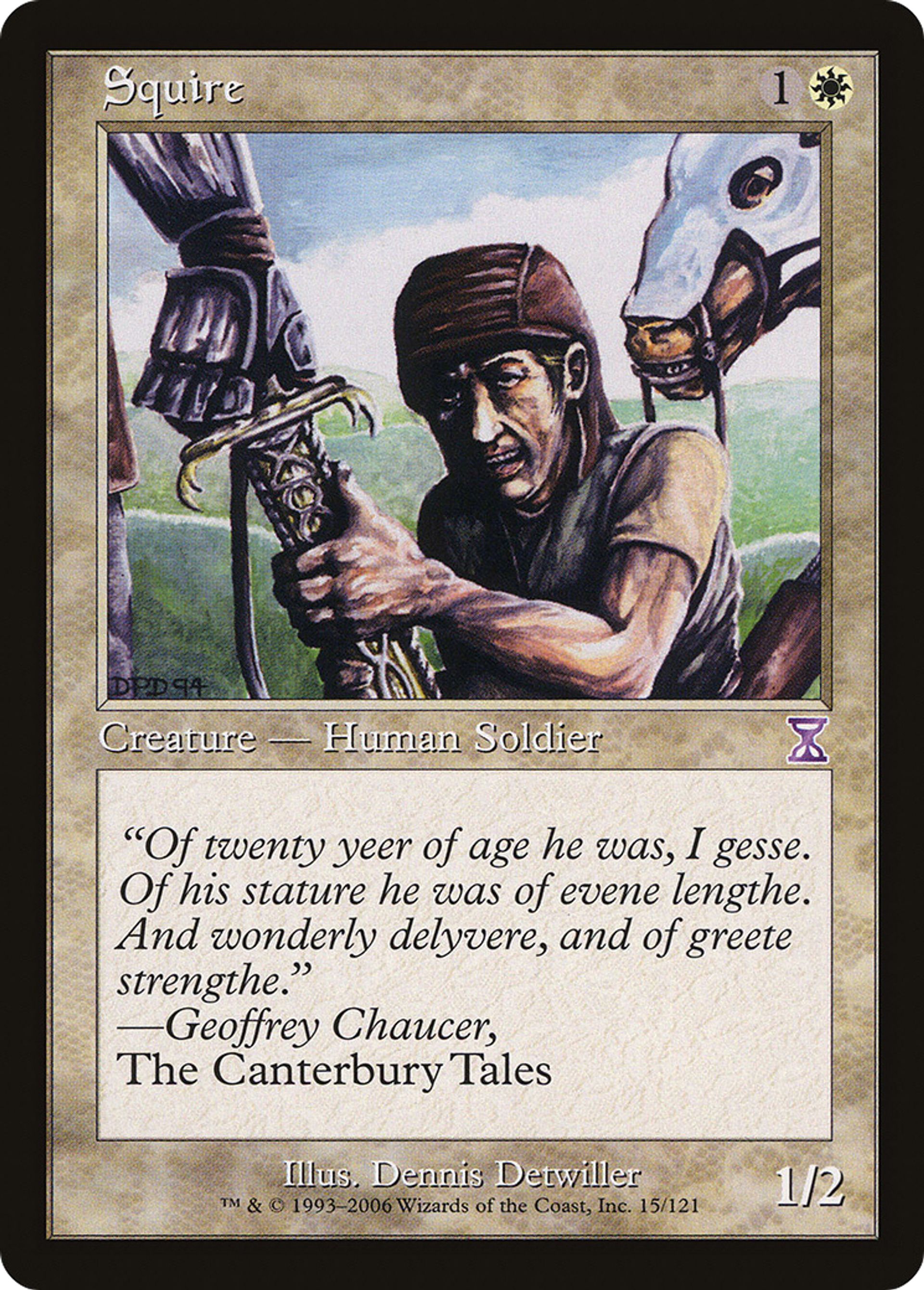 Squire — Time Spiral Timeshifted — Magic: The Gathering