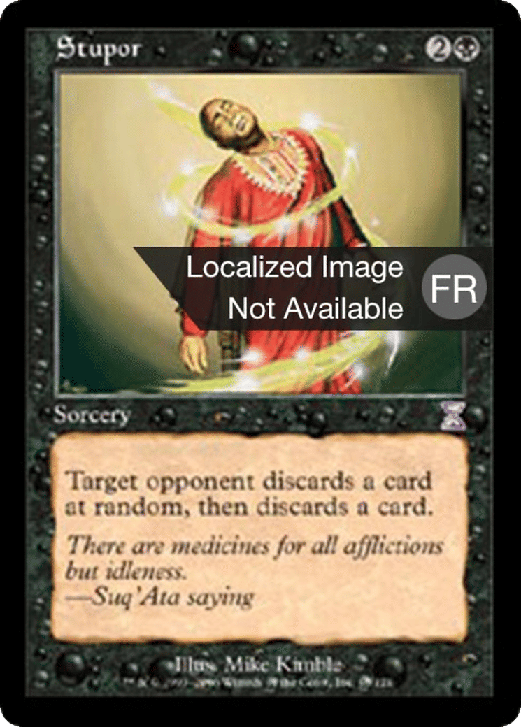 Stupeur — Time Spiral Timeshifted — Magic: The Gathering