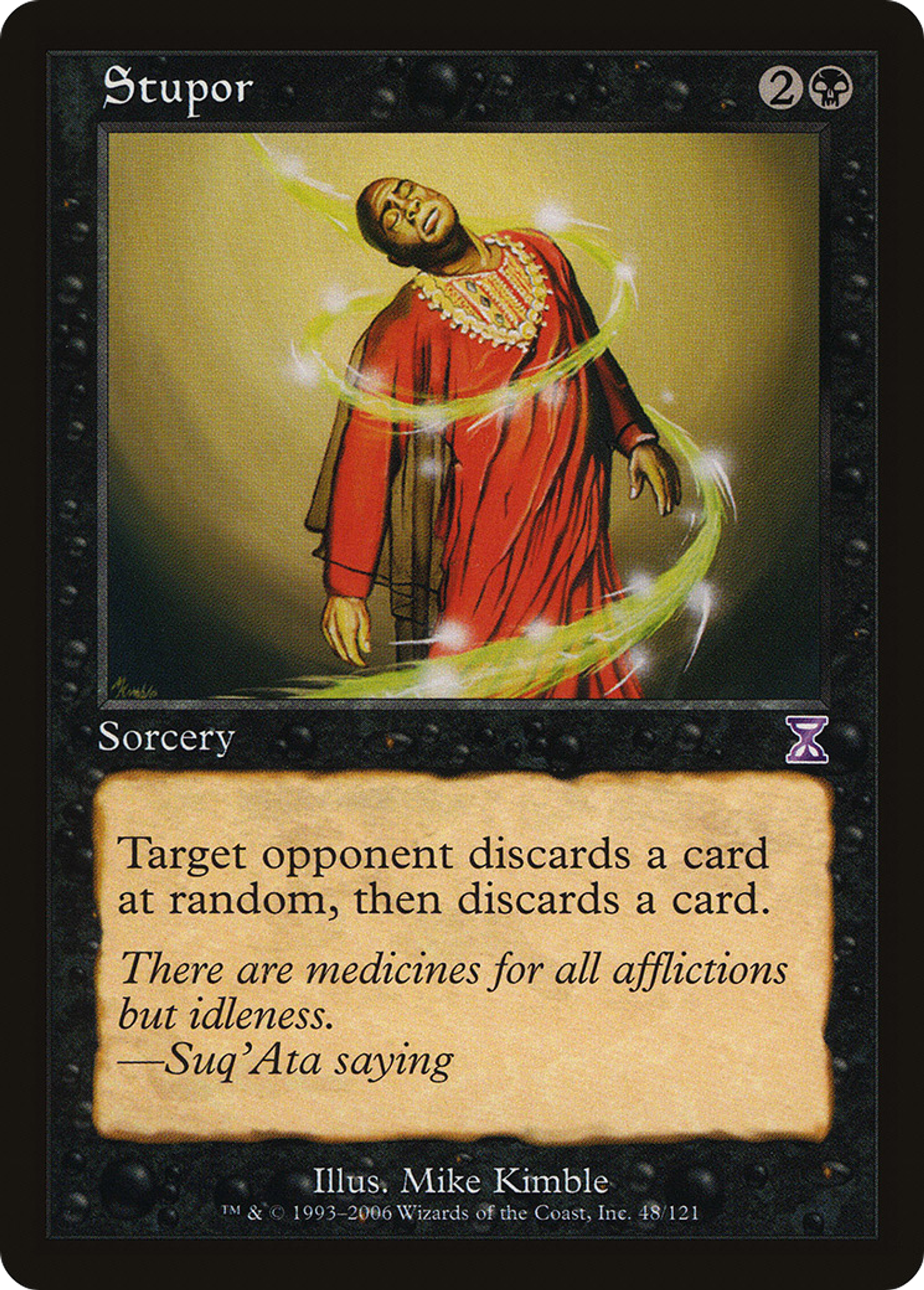 Stupor — Time Spiral Timeshifted — Magic: The Gathering
