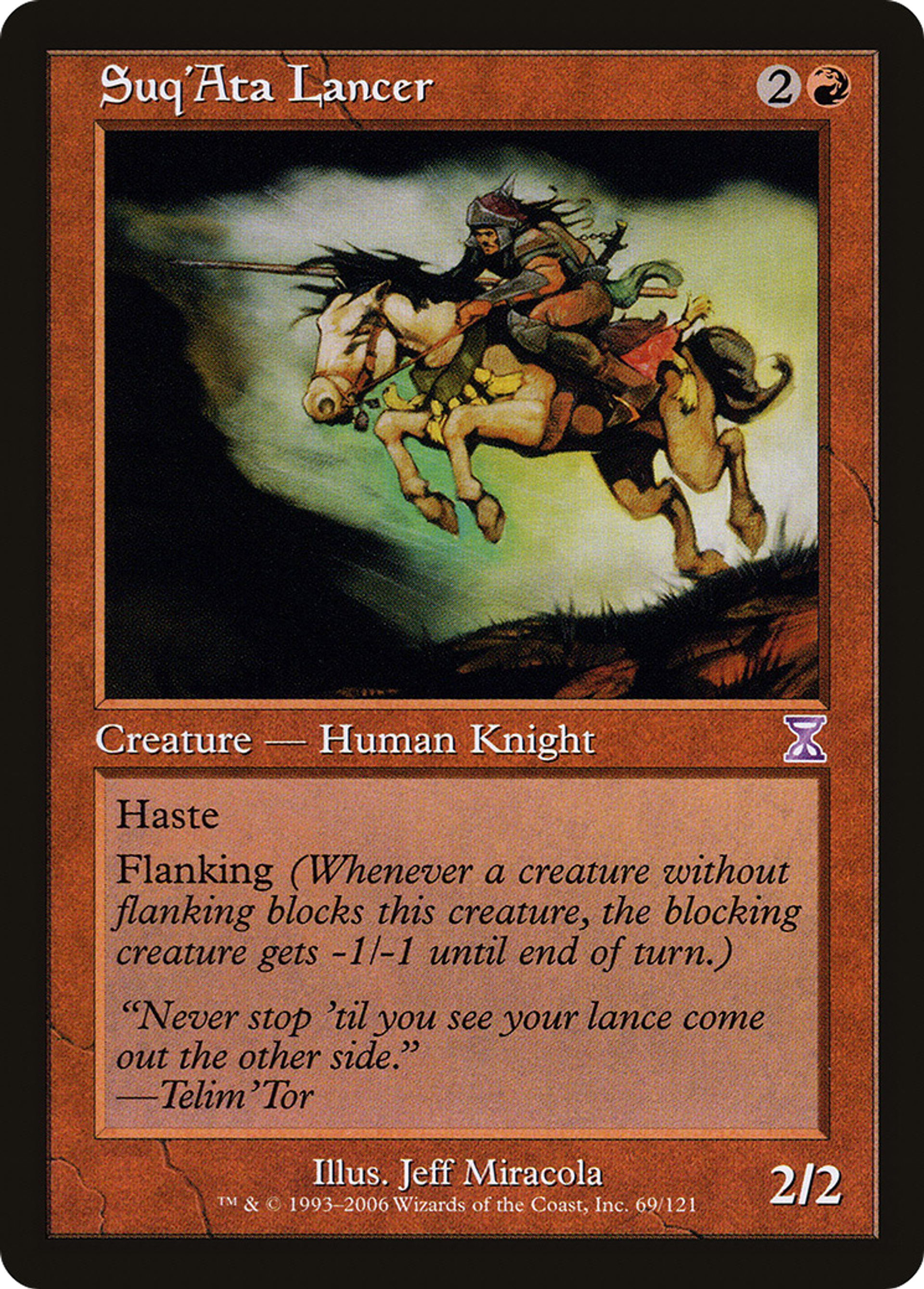Suq'Ata Lancer — Time Spiral Timeshifted — Magic: The Gathering