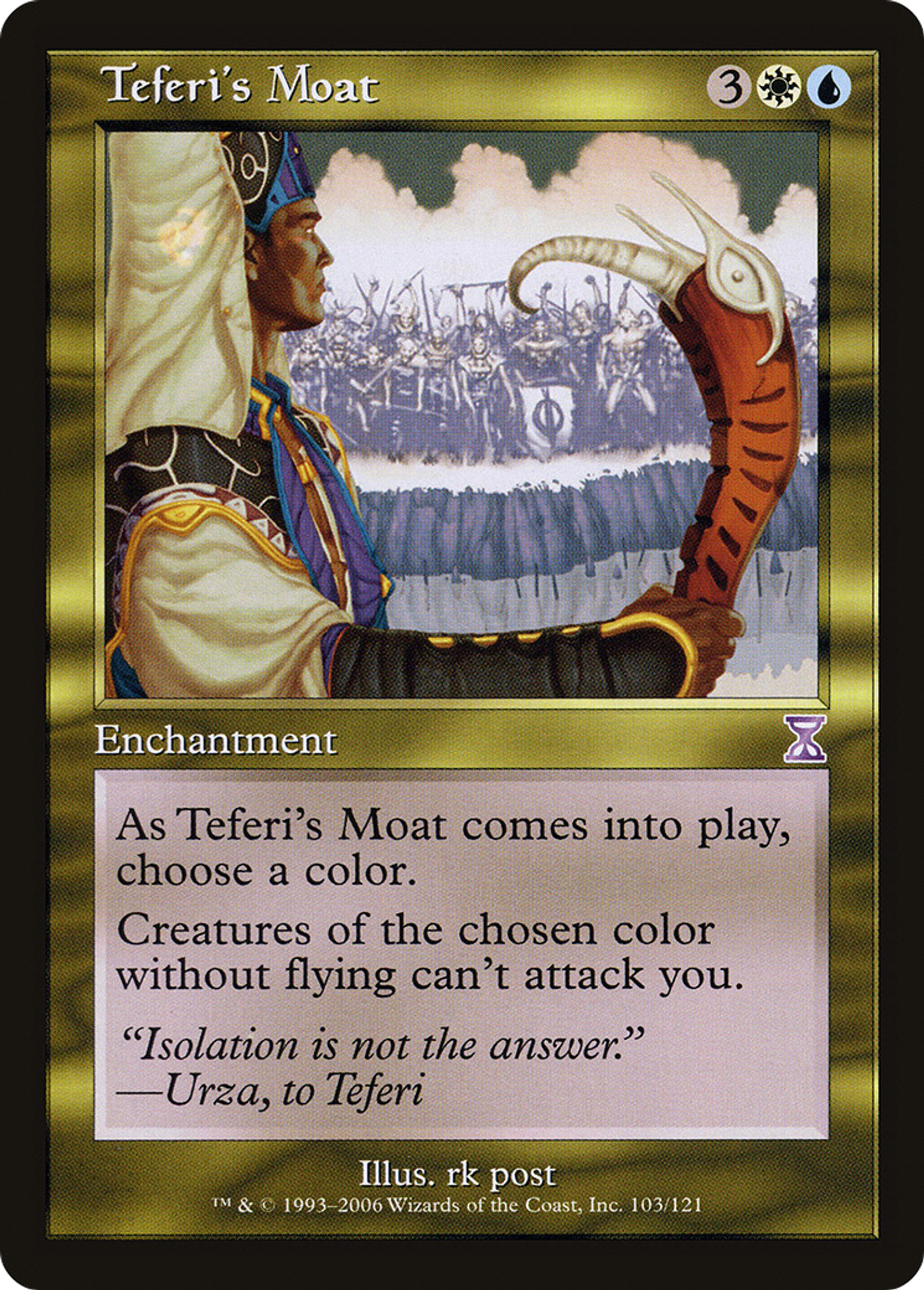 Teferi's Moat — Time Spiral Timeshifted — Magic: The Gathering