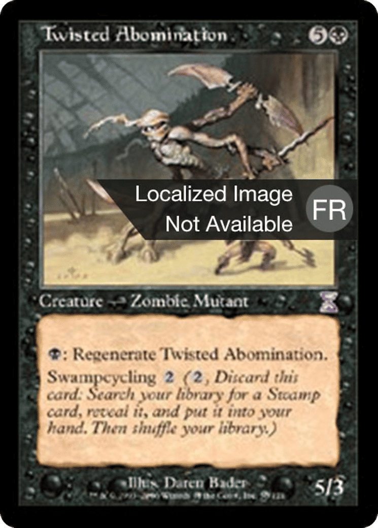 Abomination perverse — Time Spiral Timeshifted — Magic: The Gathering
