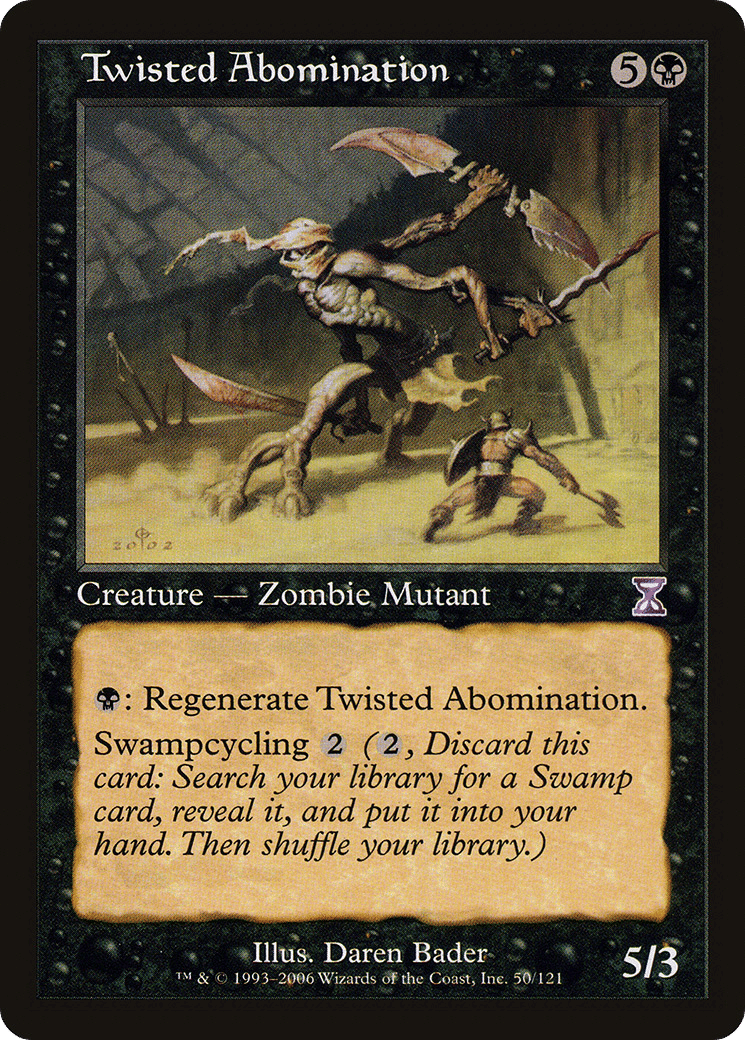 Twisted Abomination — Time Spiral Timeshifted — Magic: The Gathering