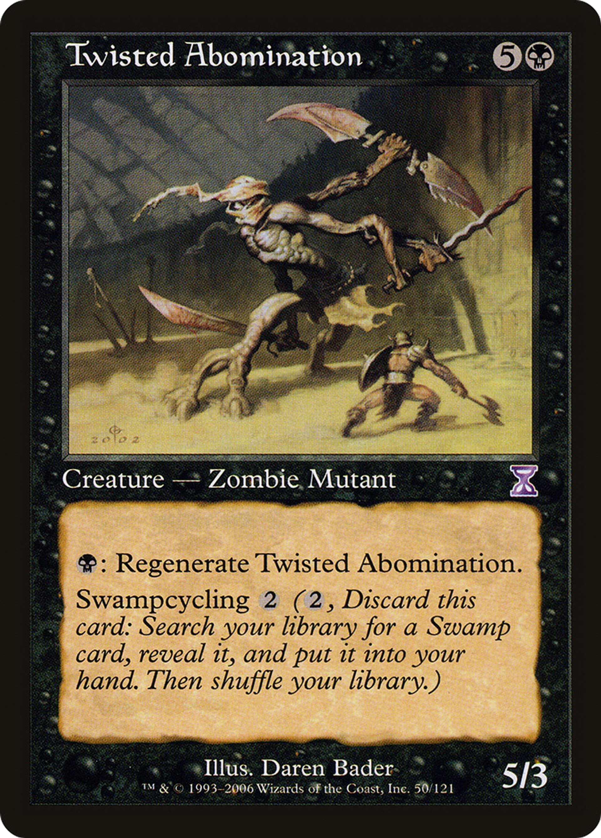 Twisted Abomination — Time Spiral Timeshifted — Magic: The Gathering