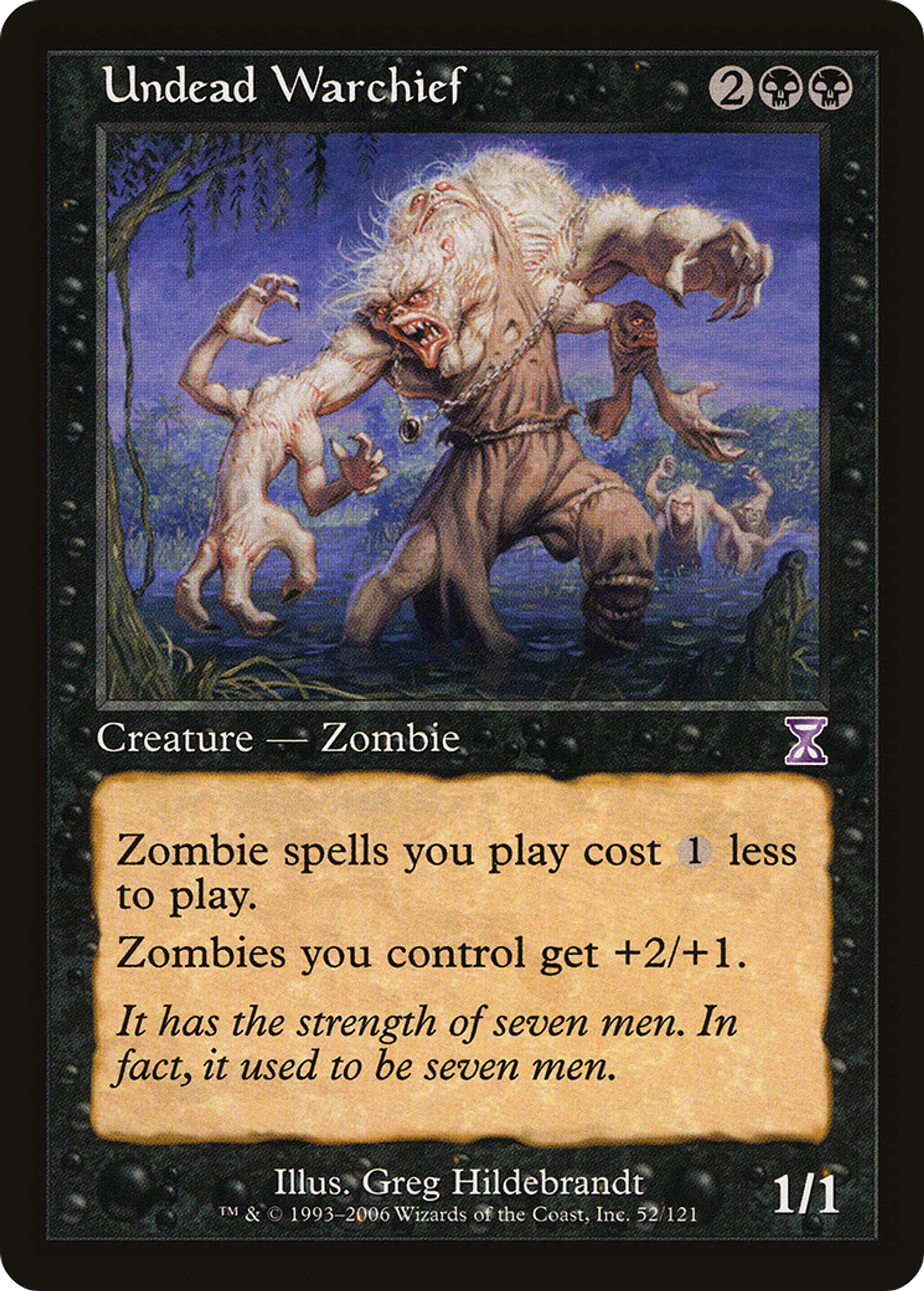 Chef de guerre mort-vivant — Time Spiral Timeshifted — Magic: The Gathering