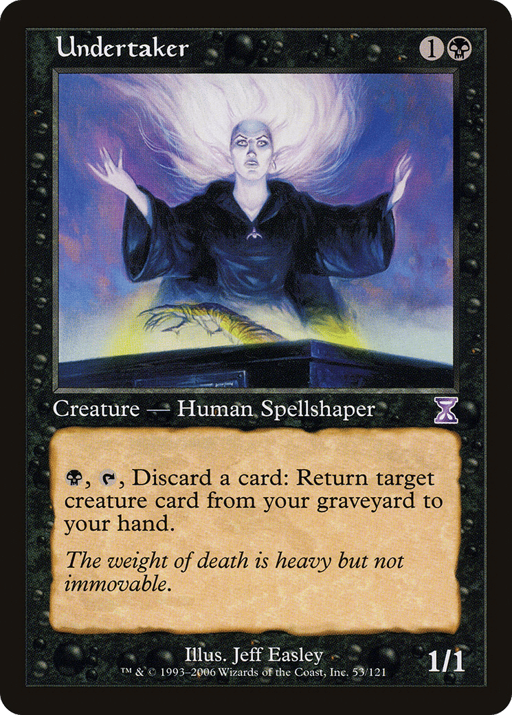 Undertaker — Time Spiral Timeshifted — Magic: The Gathering