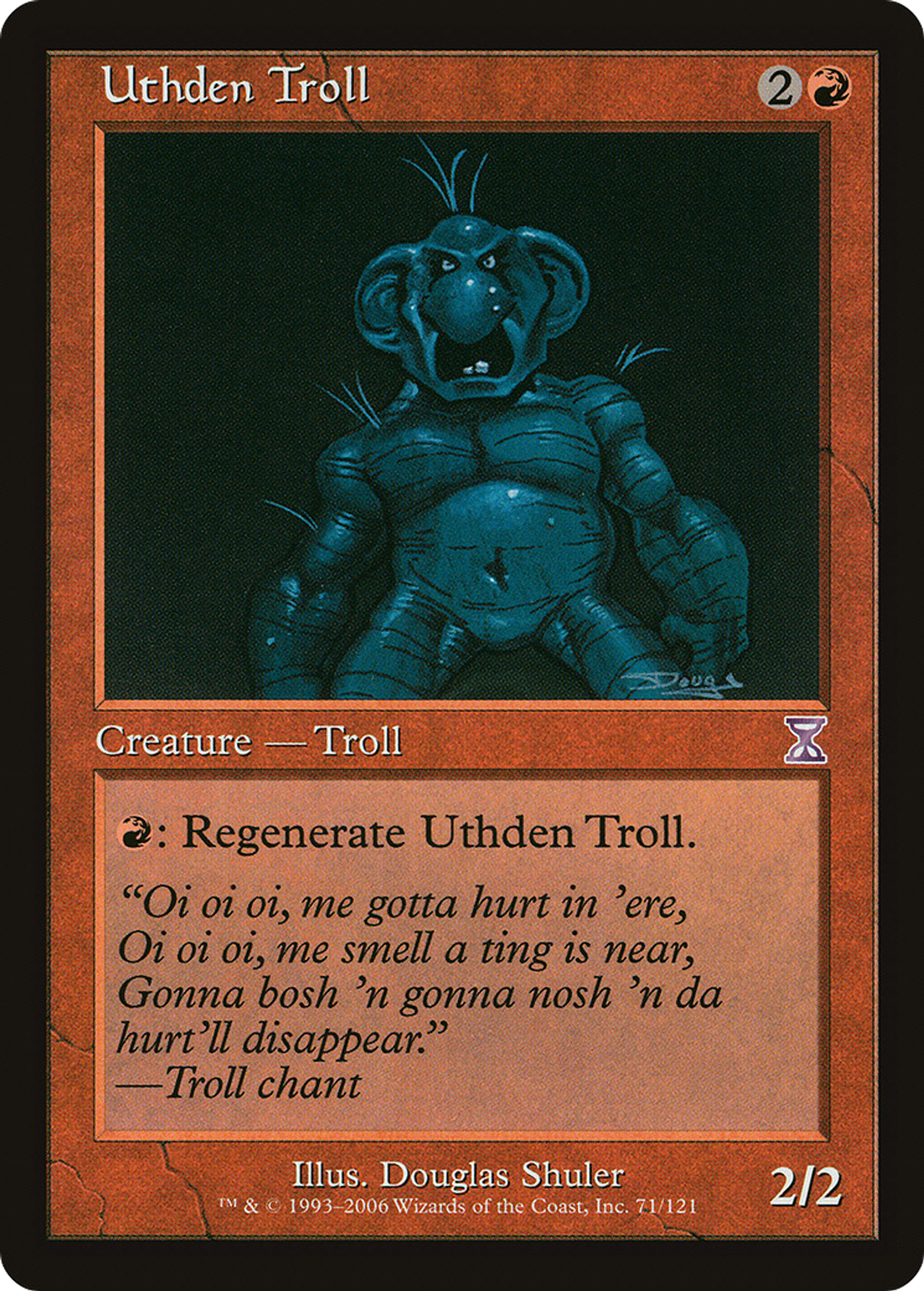 Uthden Troll — Time Spiral Timeshifted — Magic: The Gathering