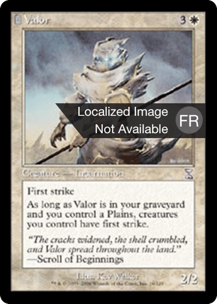 La Valeur — Time Spiral Timeshifted — Magic: The Gathering