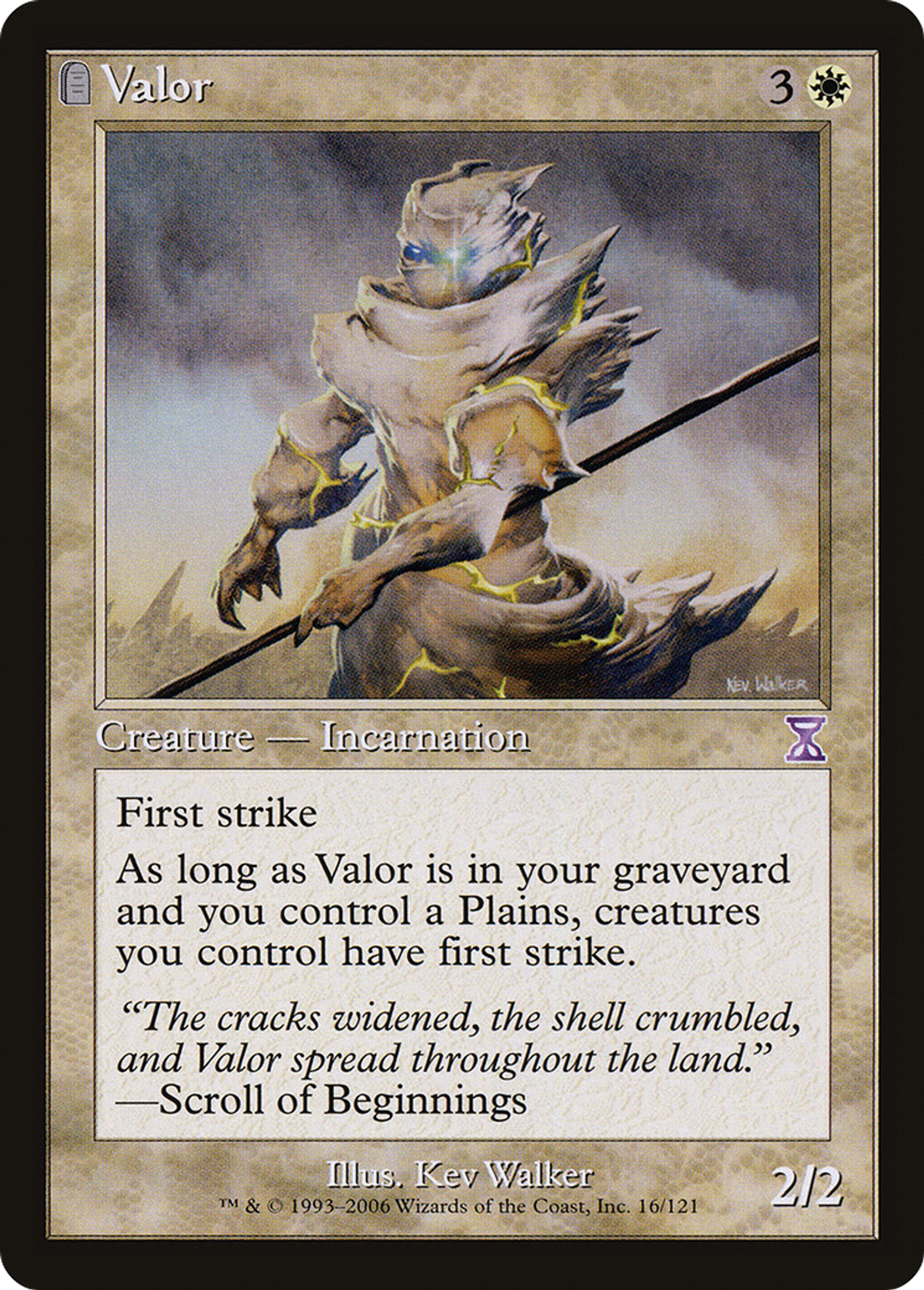 Valor — Time Spiral Timeshifted — Magic: The Gathering