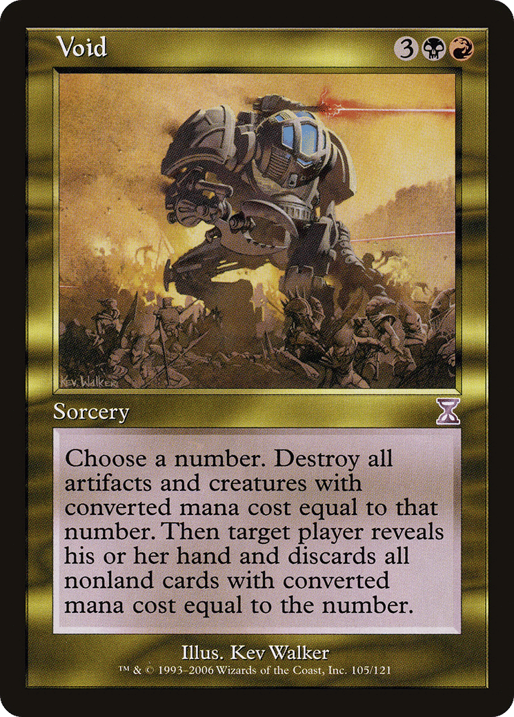 Void — Time Spiral Timeshifted — Magic: The Gathering