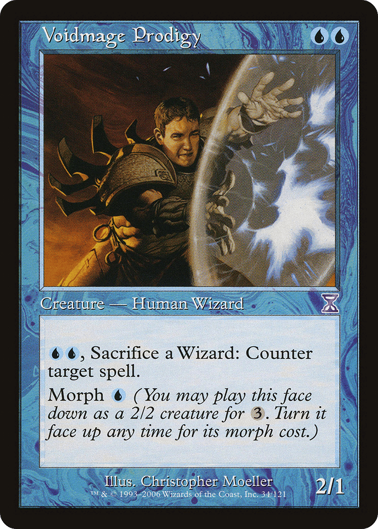 Voidmage Prodigy — Time Spiral Timeshifted — Magic: The Gathering