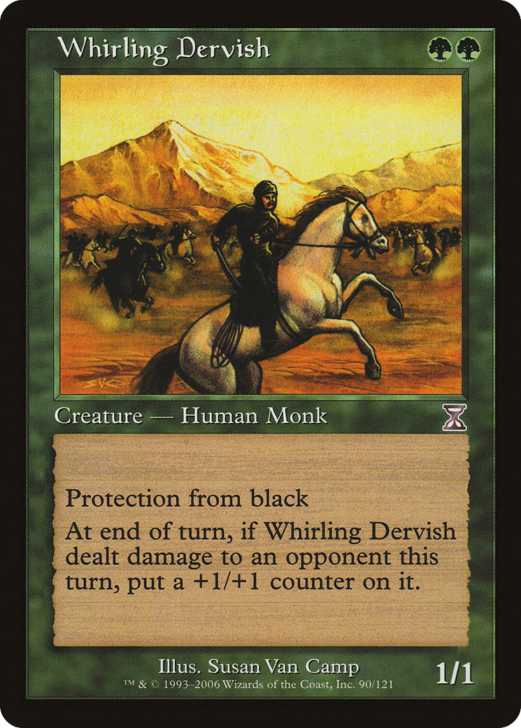 Whirling Dervish — Time Spiral Timeshifted — Magic: The Gathering