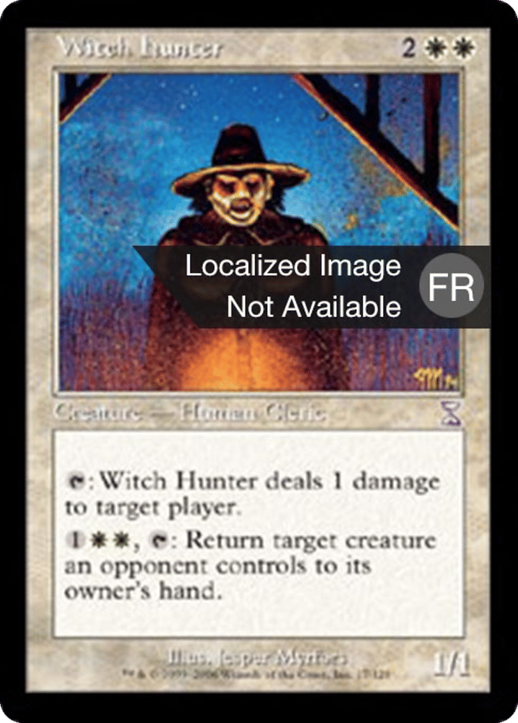 Chasseur de sorcières — Time Spiral Timeshifted — Magic: The Gathering