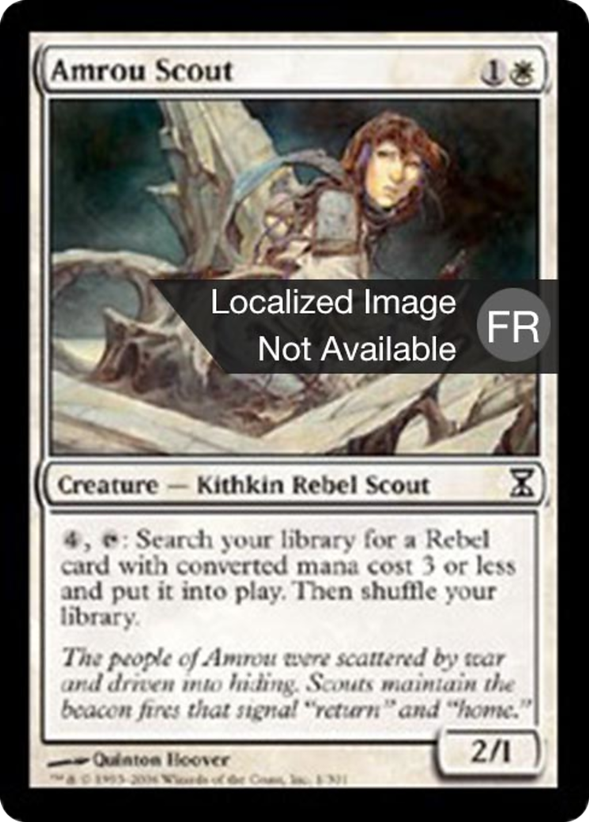 Éclaireuse amroue — Time Spiral — Magic: The Gathering