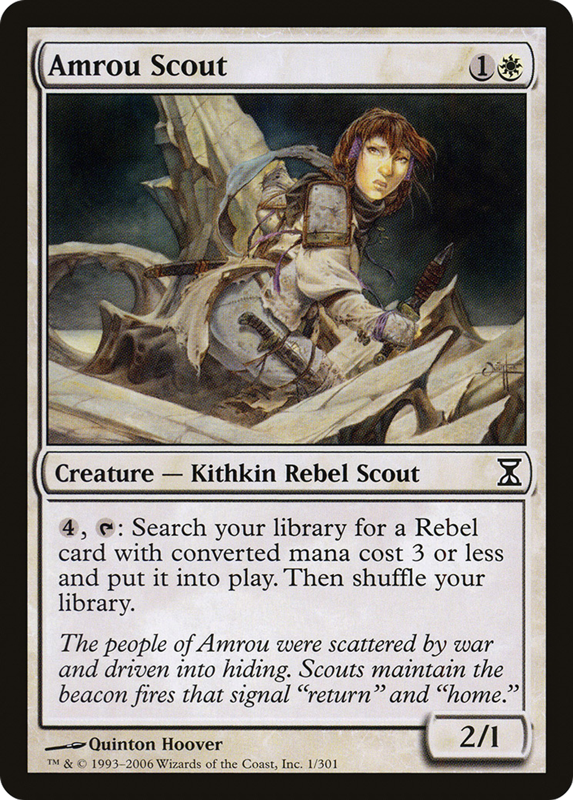 Amrou Scout — Time Spiral — Magic: The Gathering