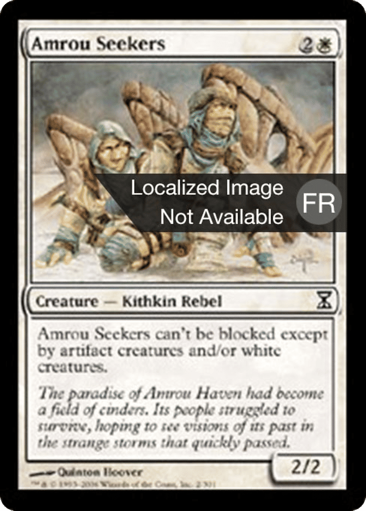 Chercheurs amrous — Time Spiral — Magic: The Gathering