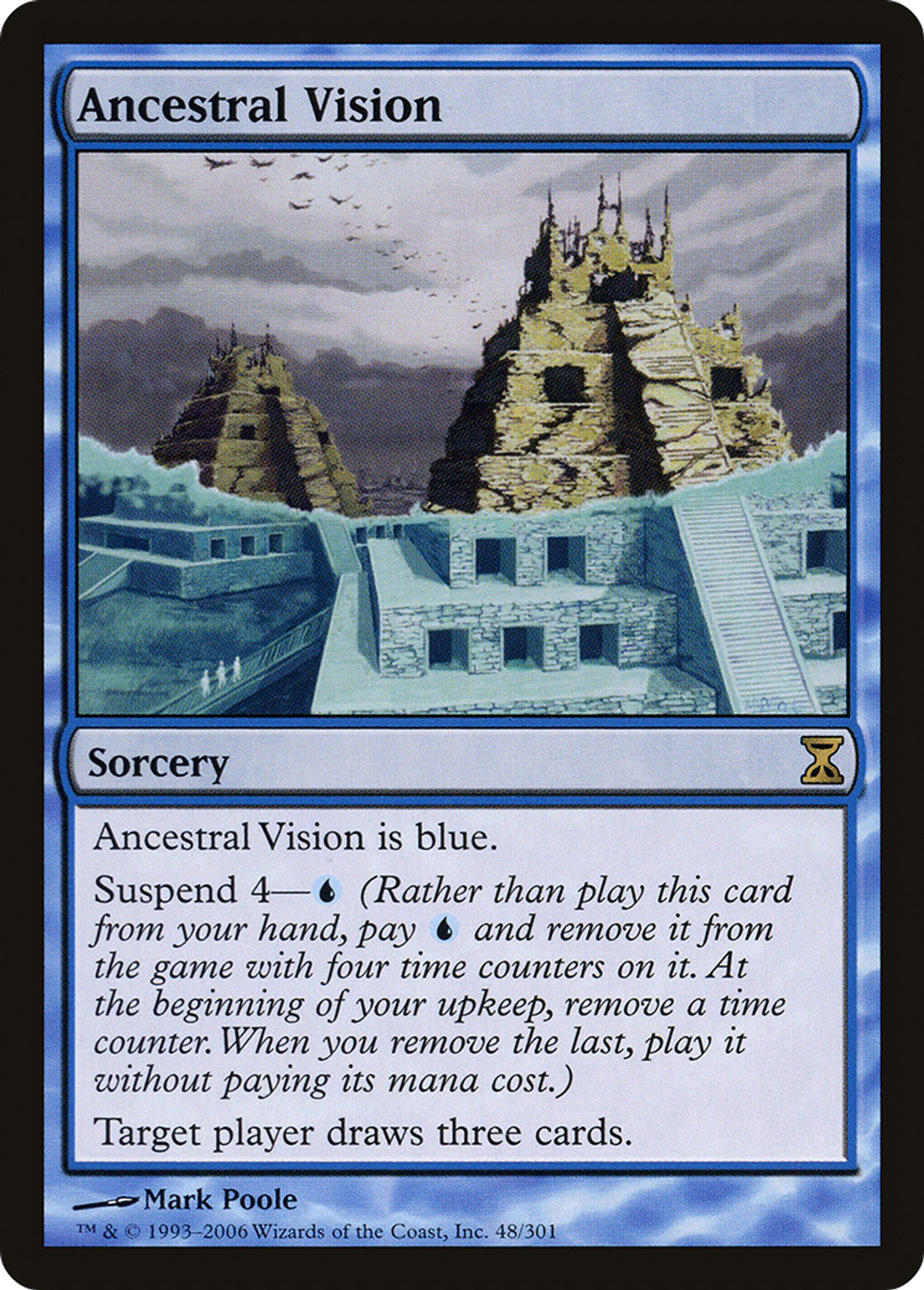 Ancestral Vision — Time Spiral — Magic: The Gathering