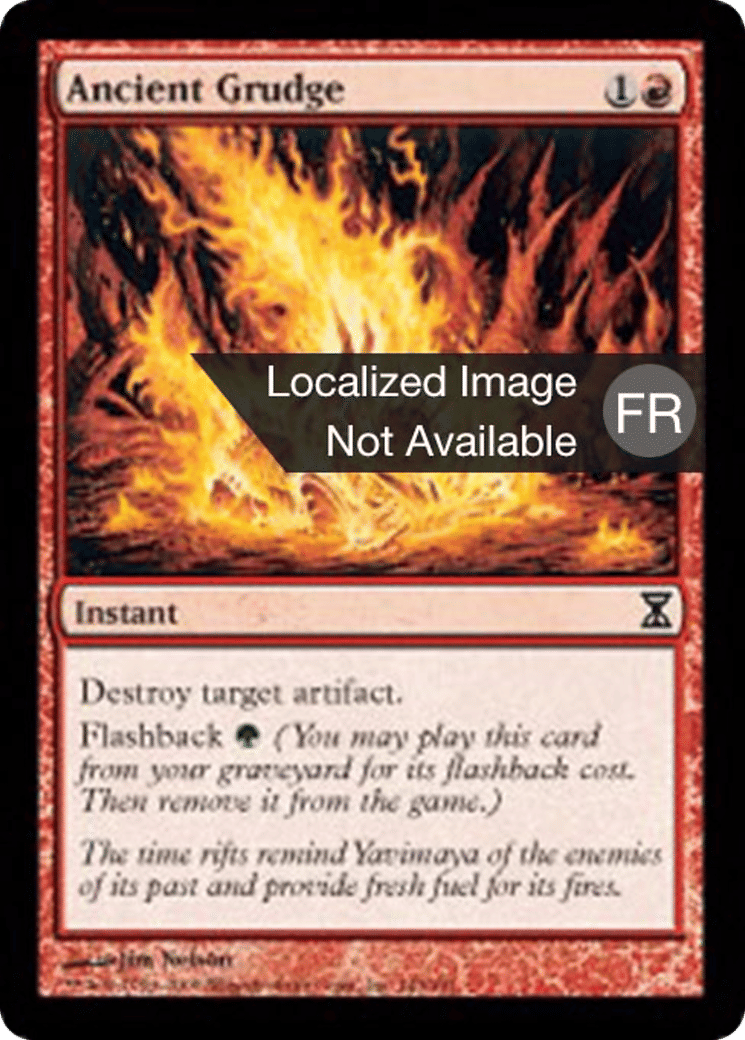 Ancienne rancœur — Time Spiral — Magic: The Gathering