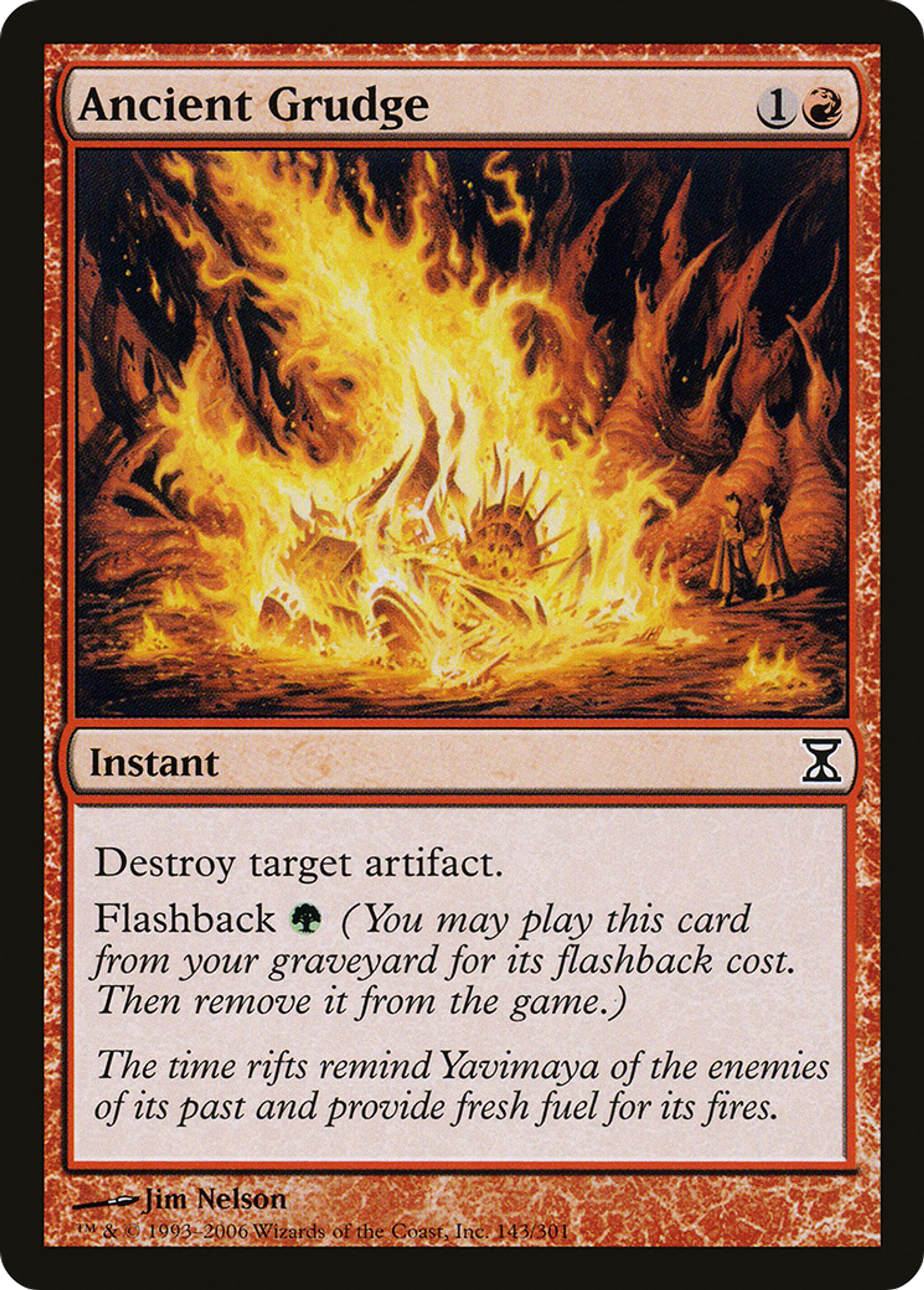Ancient Grudge — Time Spiral — Magic: The Gathering