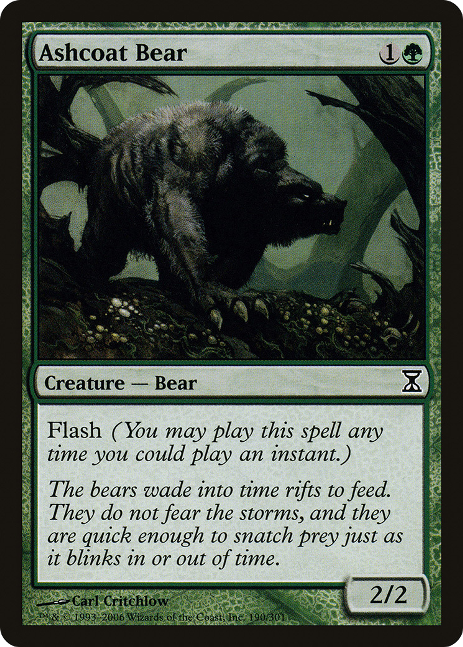 Ours à fourrure cendrée — Time Spiral — Magic: The Gathering