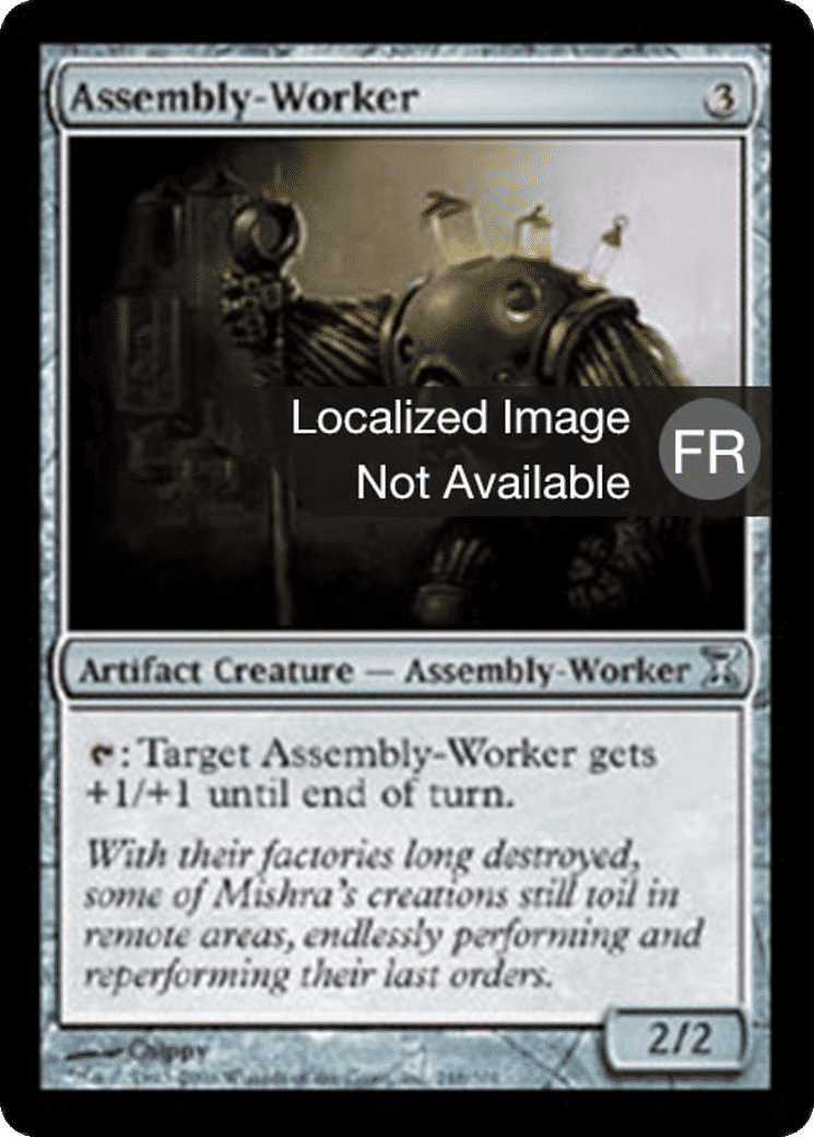 Ouvrier spécialisé — Time Spiral — Magic: The Gathering